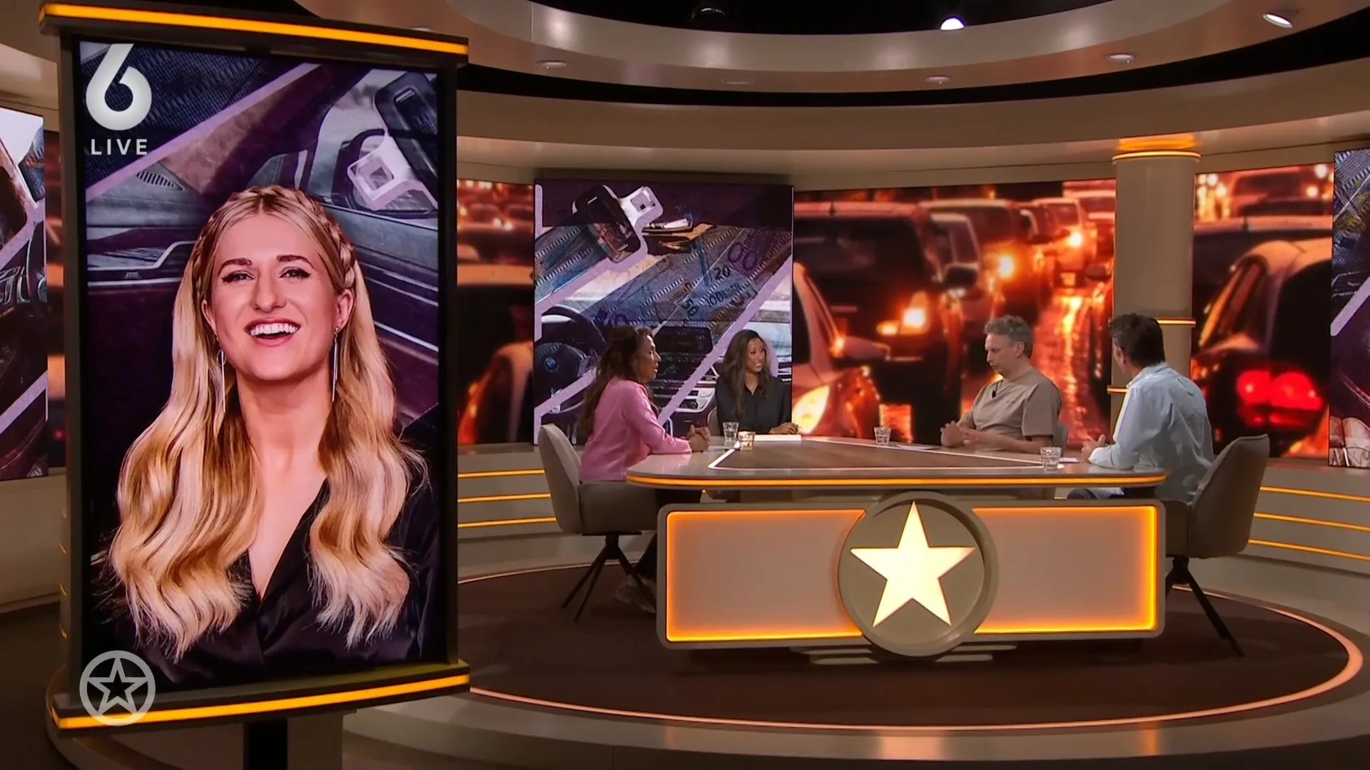 Britt Dekker op het matje geroepen