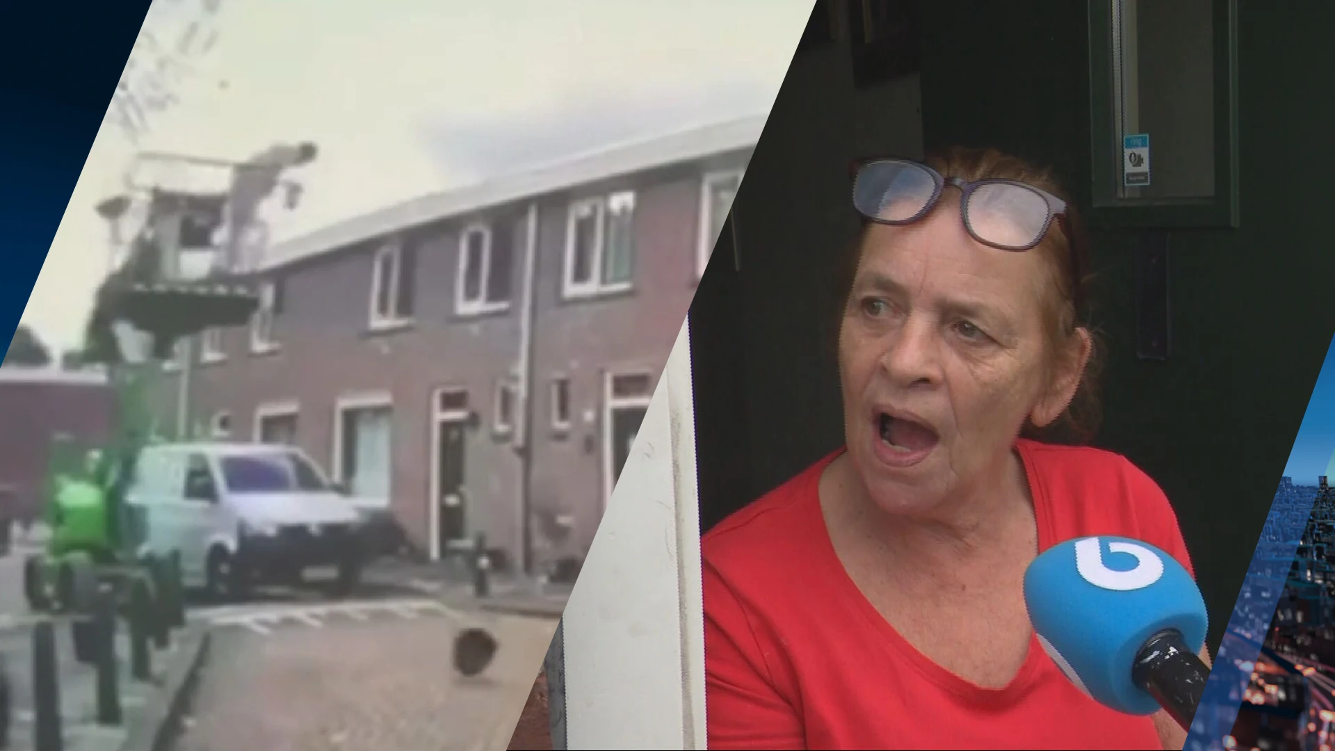 Buurtbewoners geschokt door bizar ongeval met schilder: 'Ze rijden hier als imbecielen'