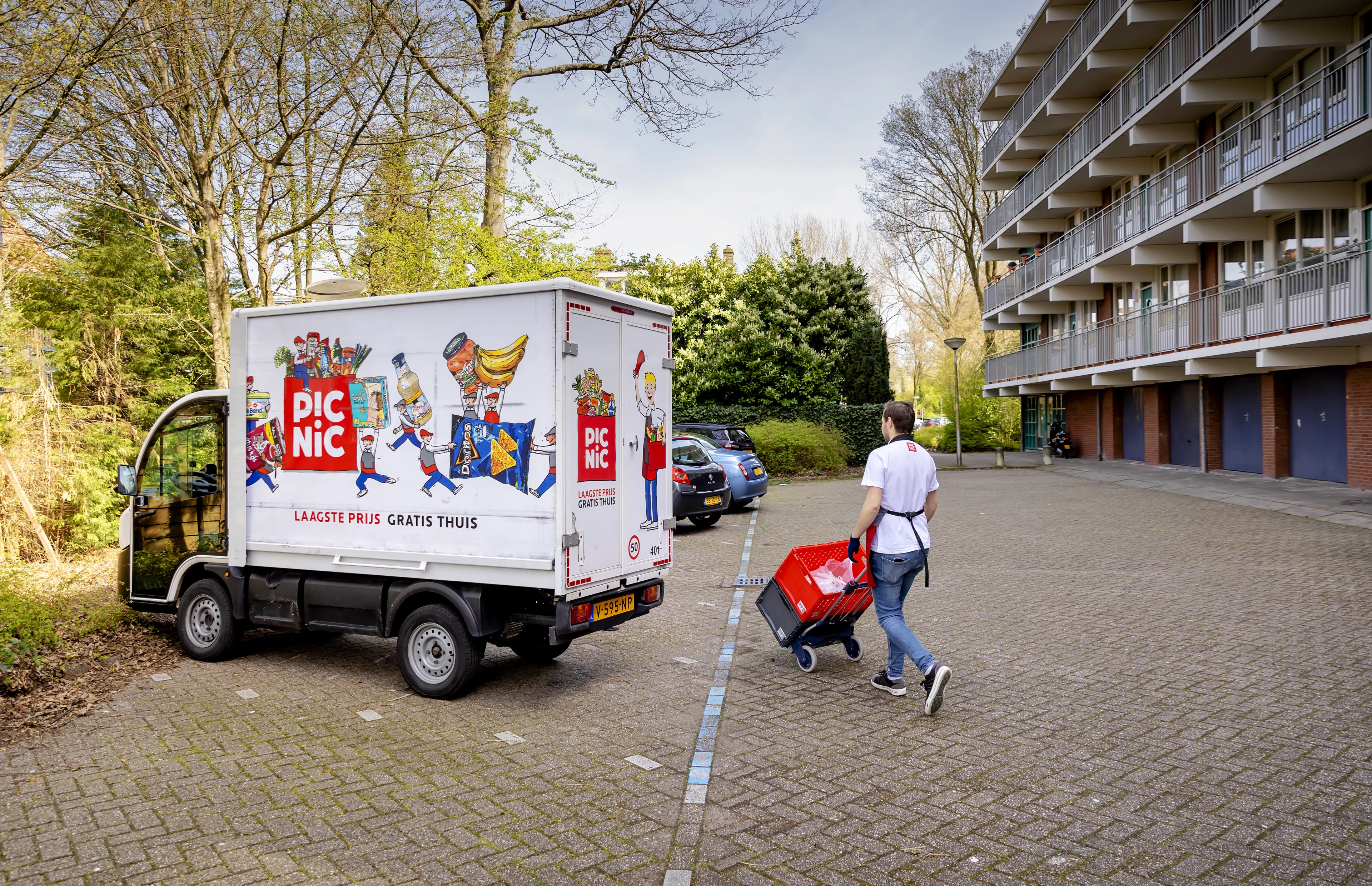 Voorlopig geen ijs en pizza op bestelling: Picnic stopt met levering van diepvriesproducten