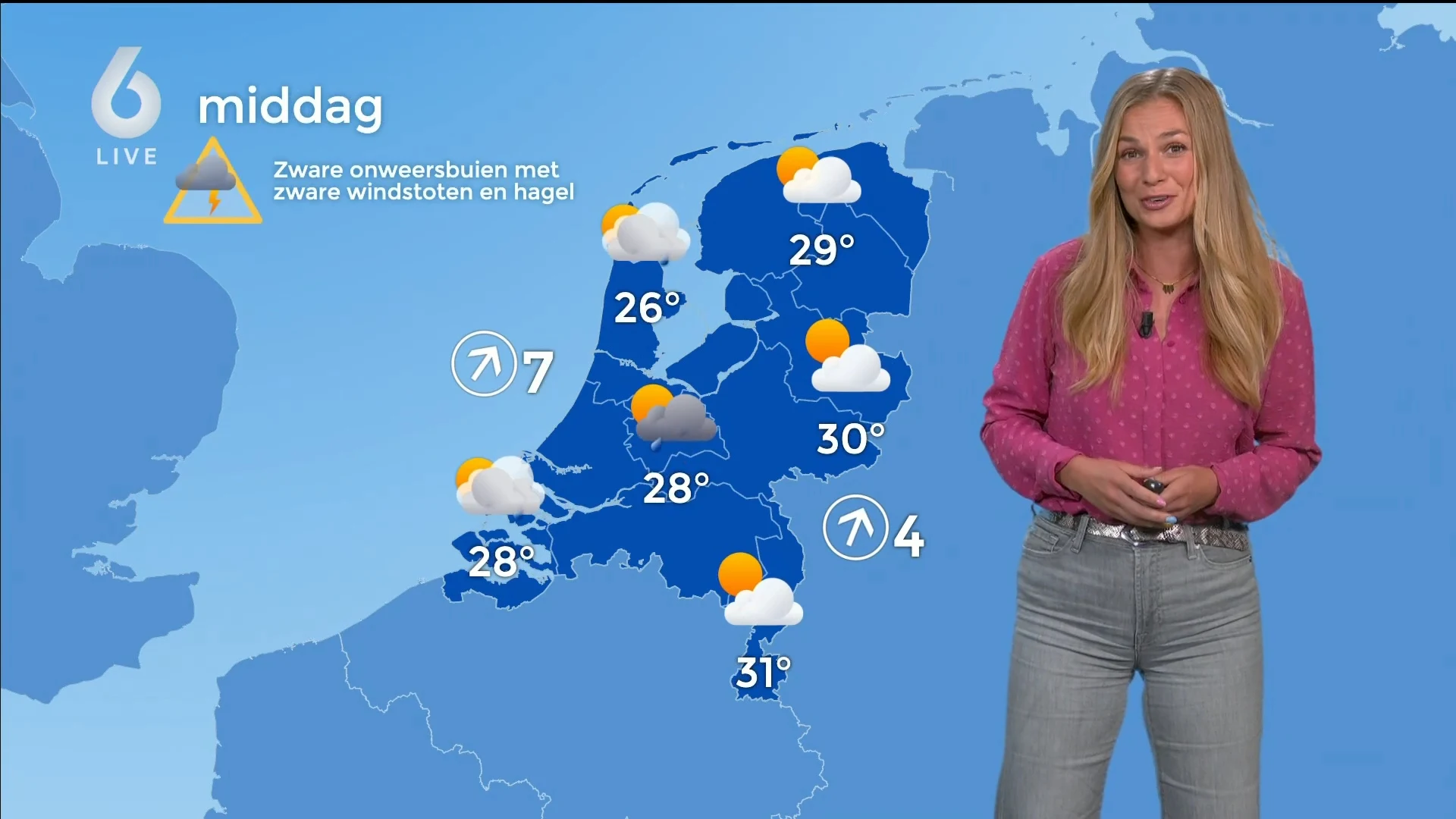 Eerst grijs maar heb geduld: later zon en hoge temperaturen (en code geel)