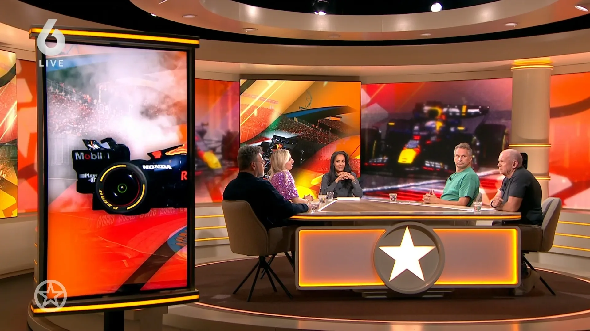 BN'ers en Koninklijke familie aanwezig bij de F1