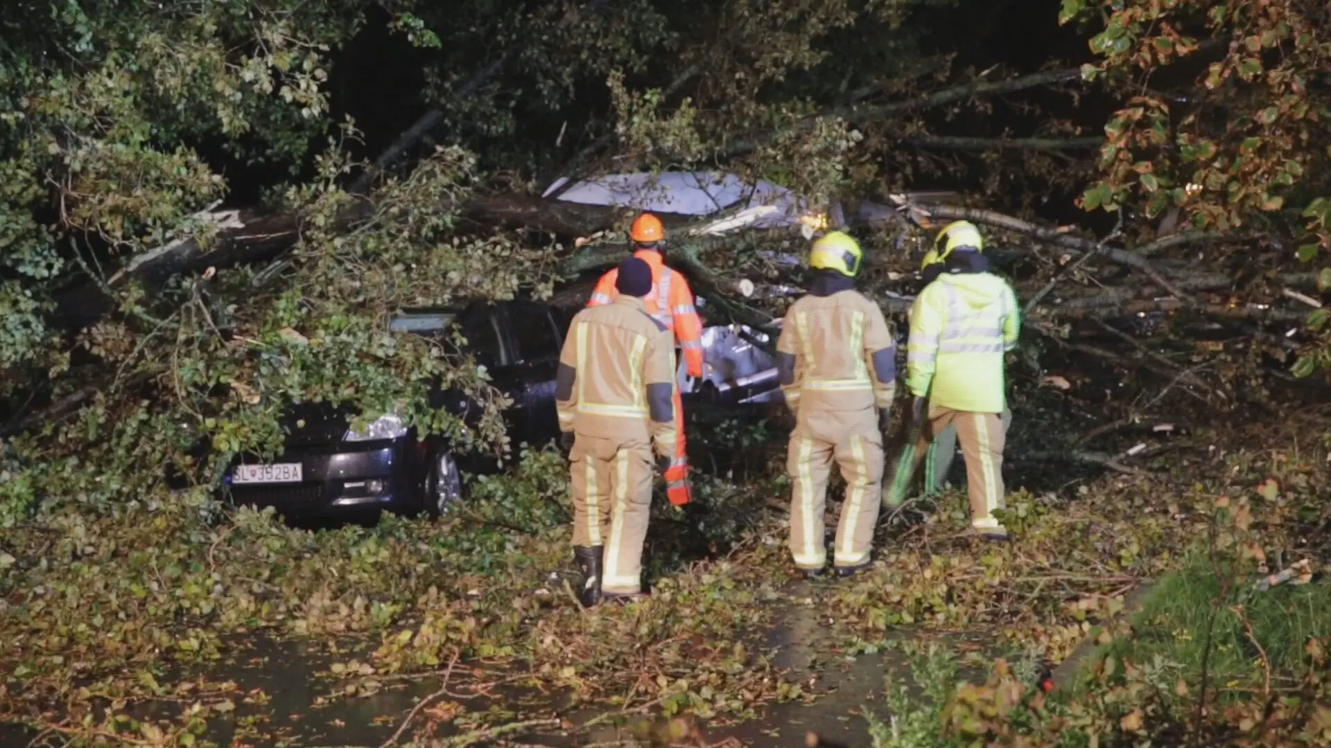 Herfststorm Odette zorgt voor stormschade en overlast