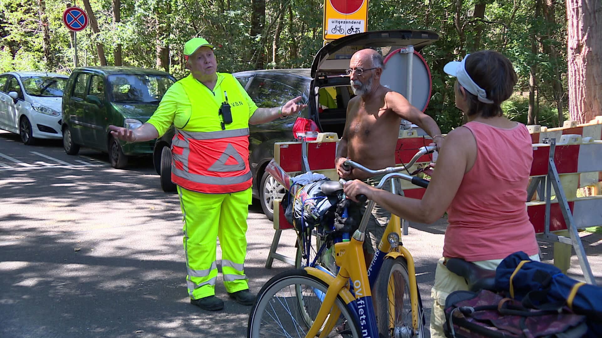 Recreatieplas bij Breda verboden terrein voor 'oranje' Belgen