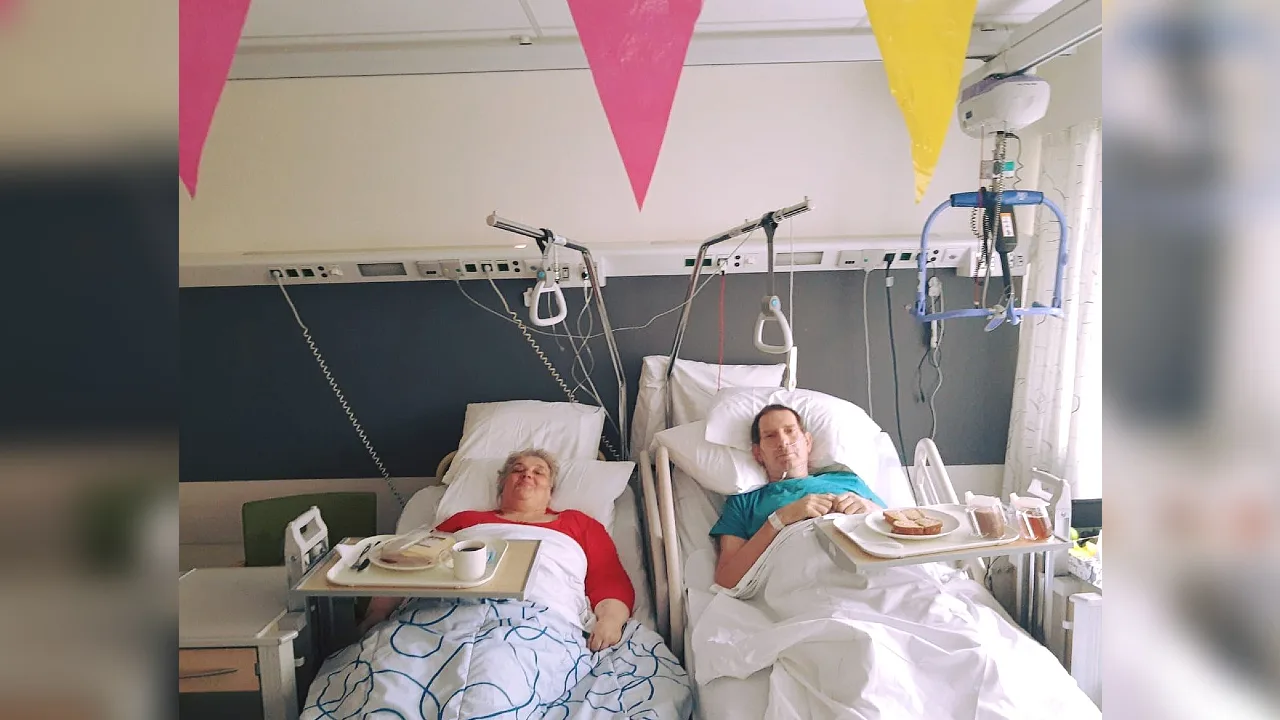 Door corona gescheiden stel Elly en Nico konden toch een nachtje samenzijn: 'Heel bijzonder'