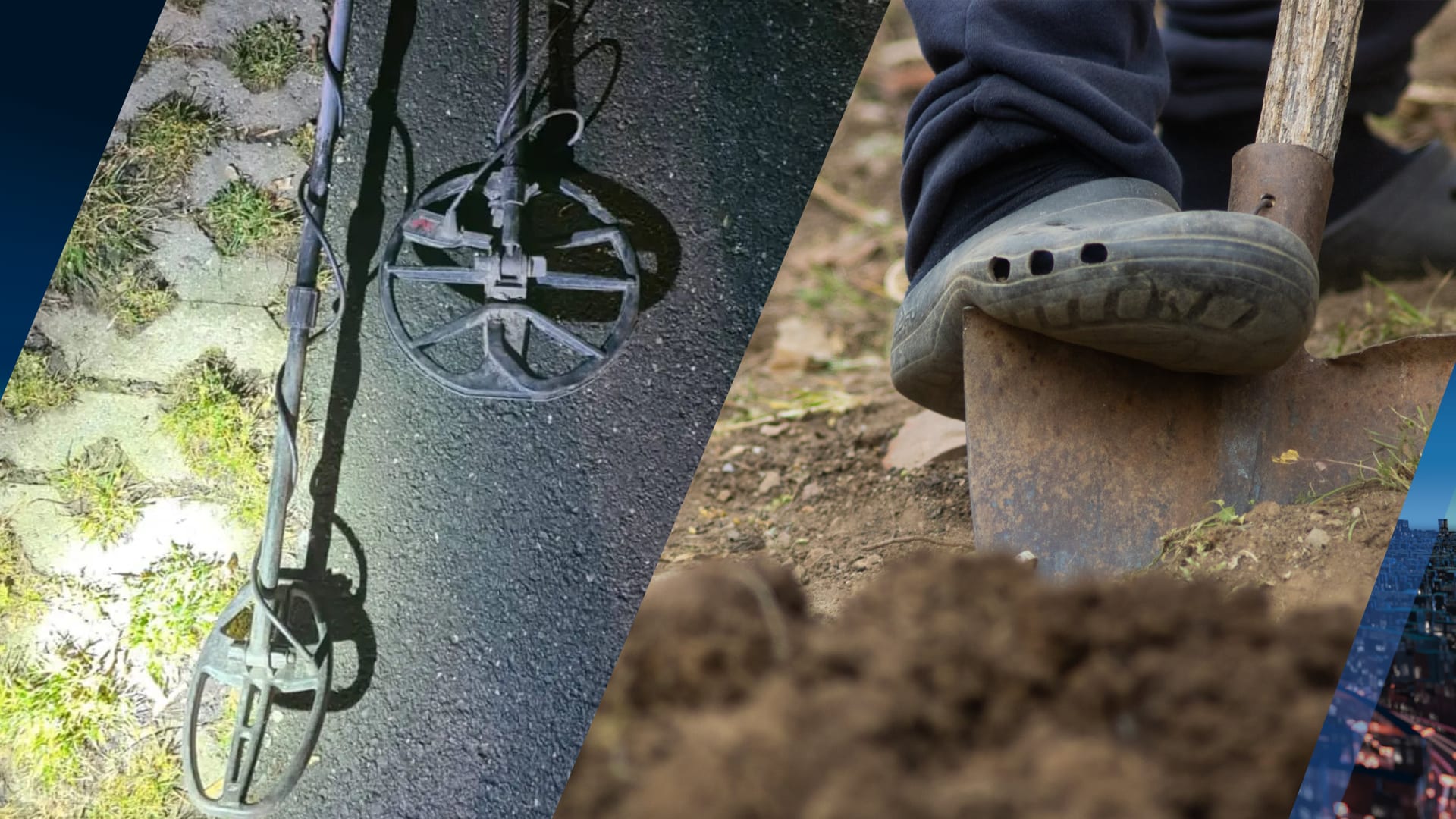 Mannen met metaaldetectoren betrapt op graven op begraafplaats