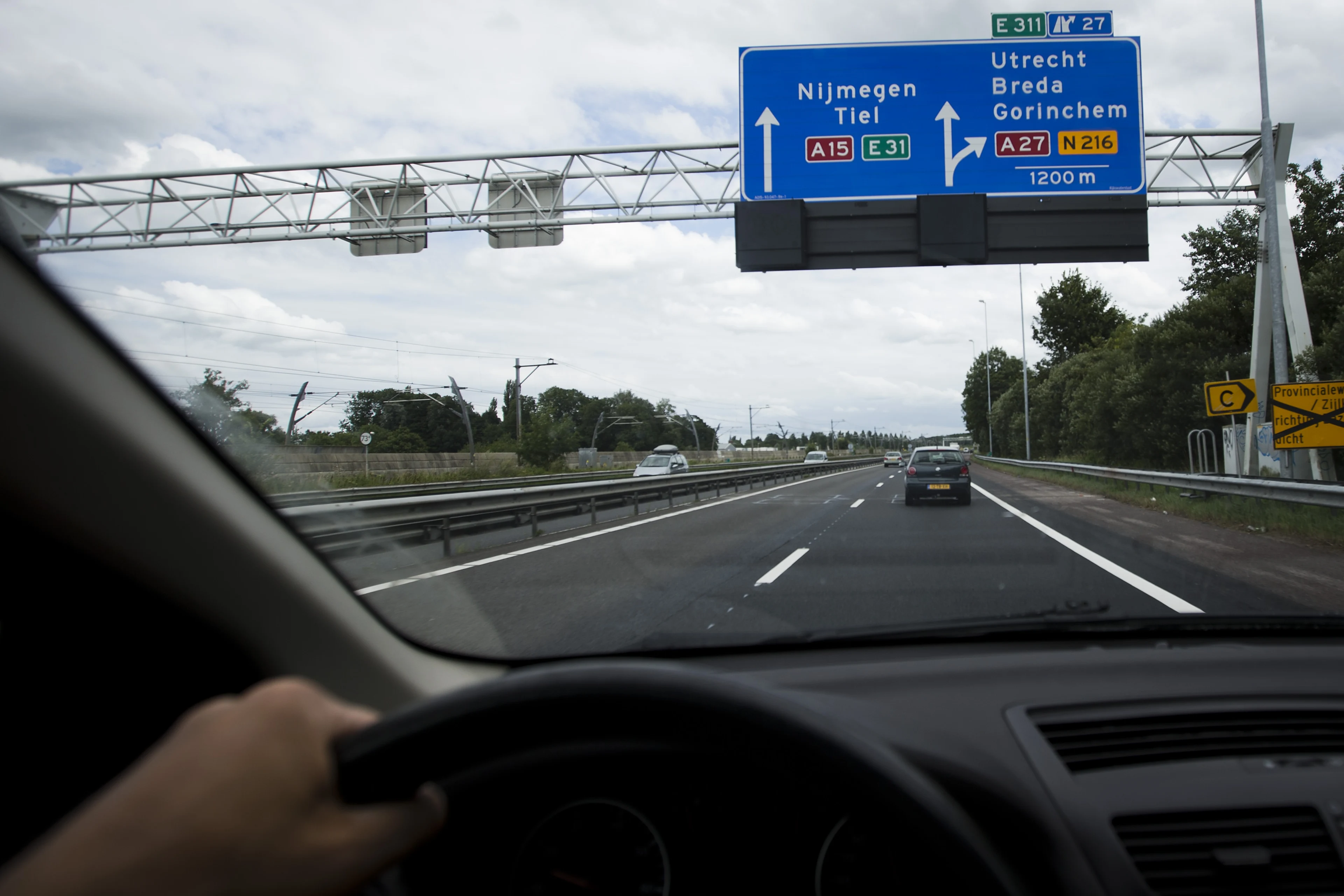 A27 komende weken deels of helemaal dicht door werkzaamheden