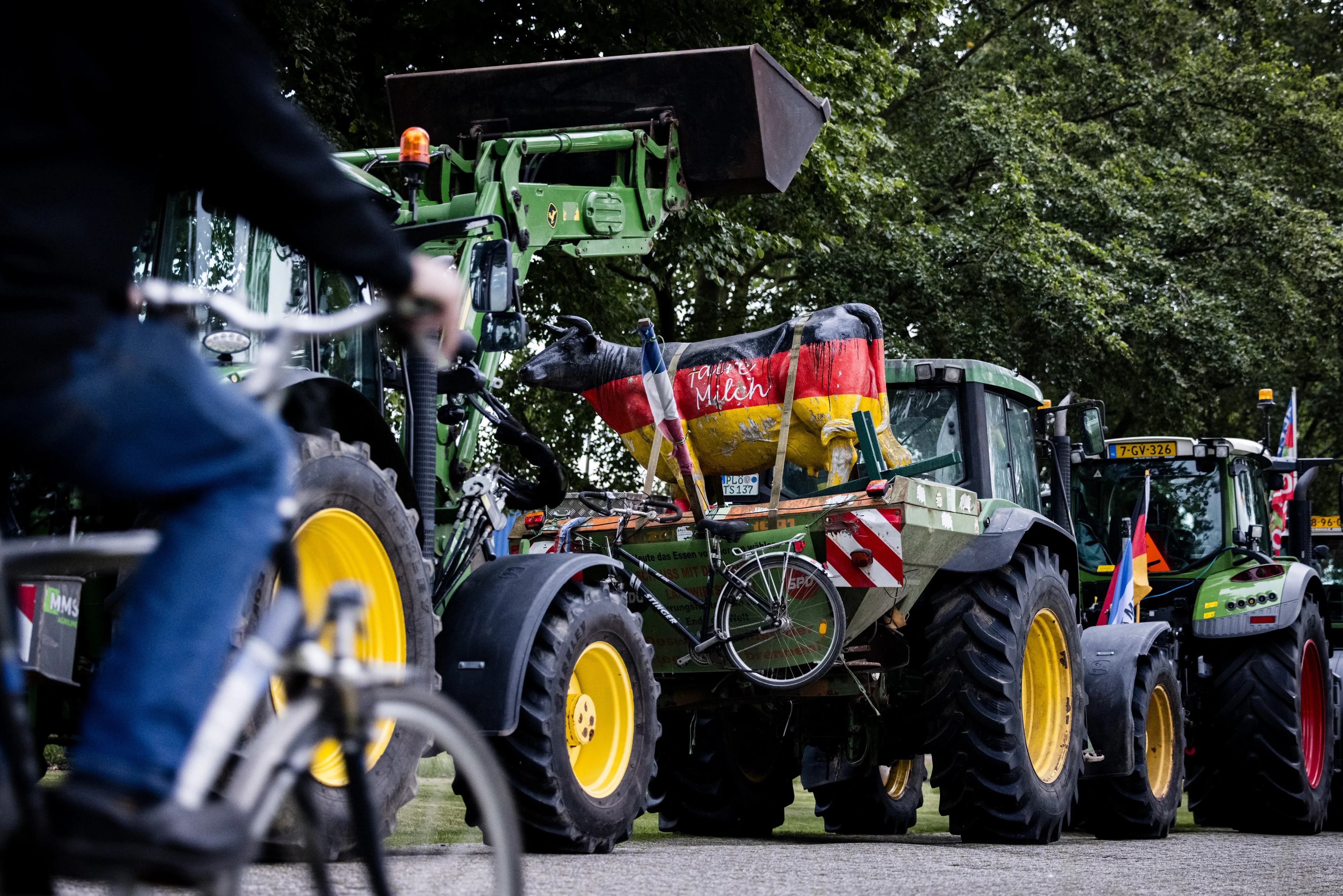 Boeren bereiken Brussel voor demonstratie tegen EU-beleid