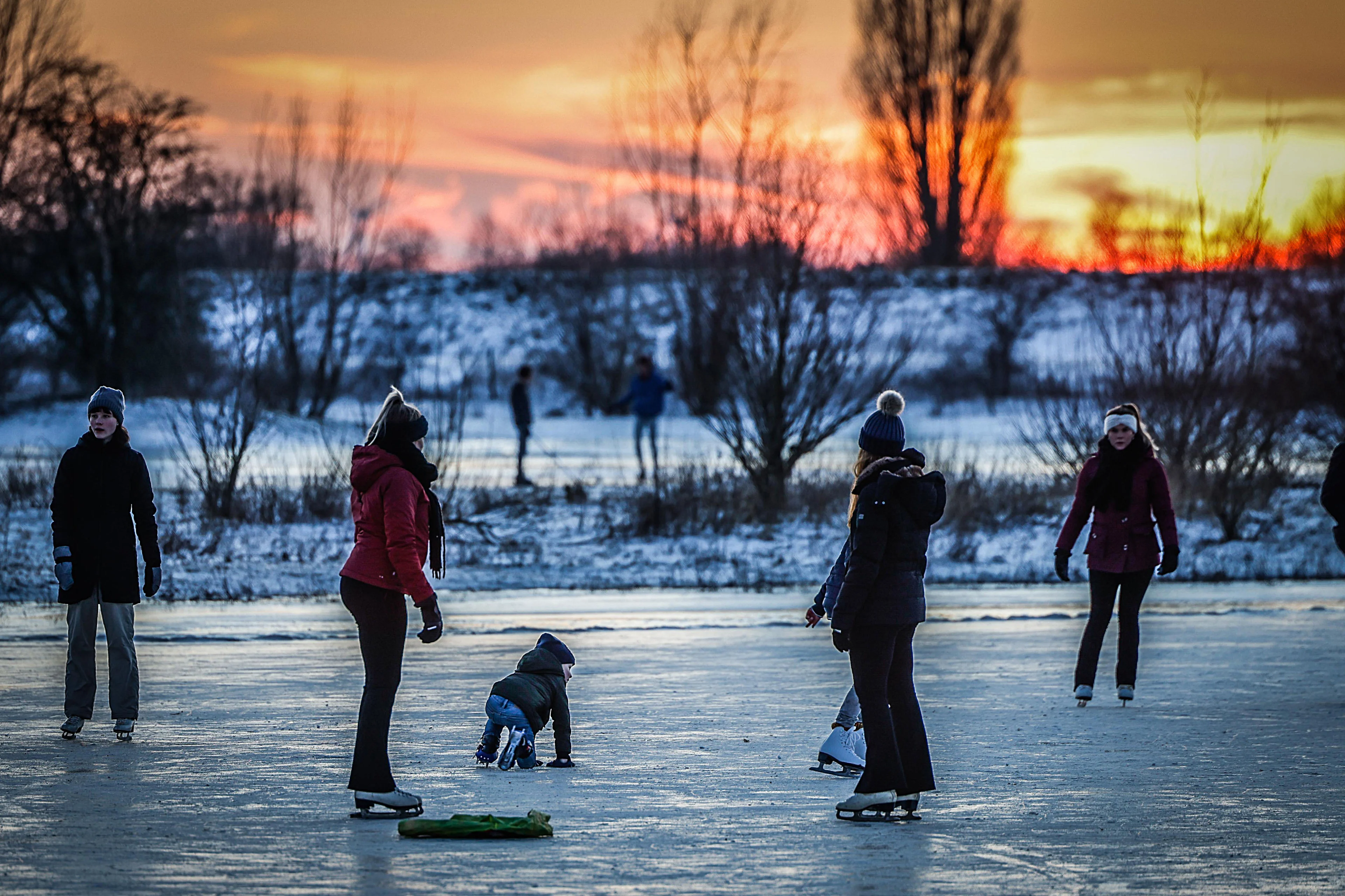Populaire schaatsgebieden dit weekend mogelijk op slot vanwege grote drukte
