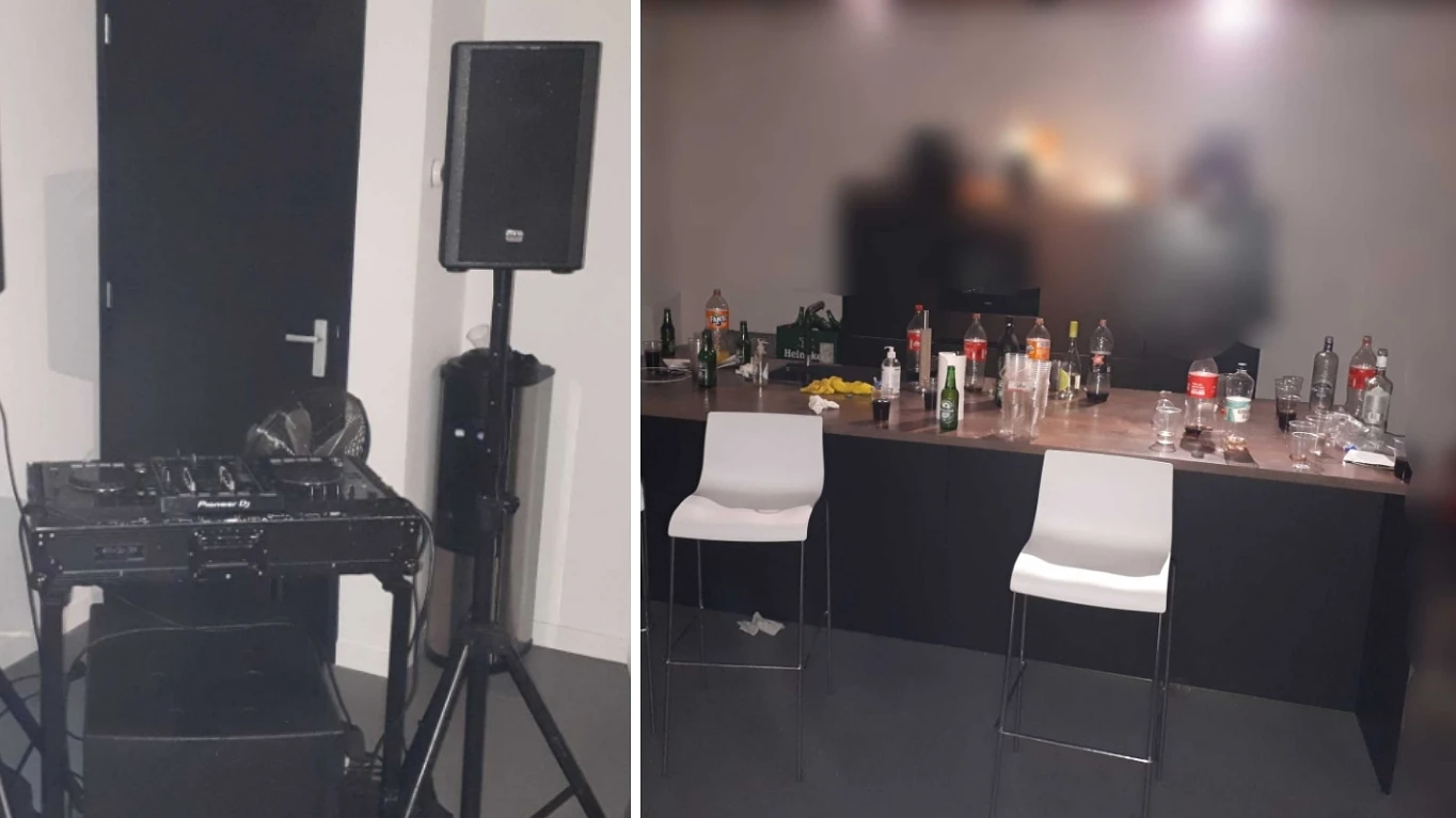Politie grijpt in bij groot feest met DJ en tientallen gasten