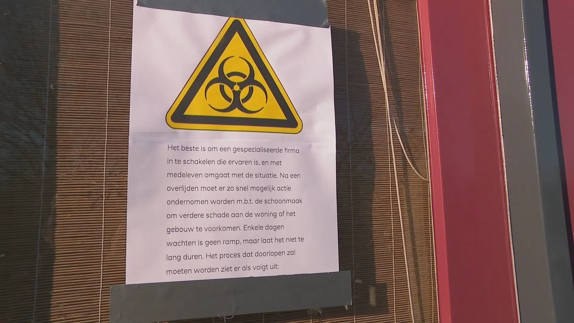 Goudse woning waarin eenzame man maanden geleden overleed toch eerder schoongemaakt