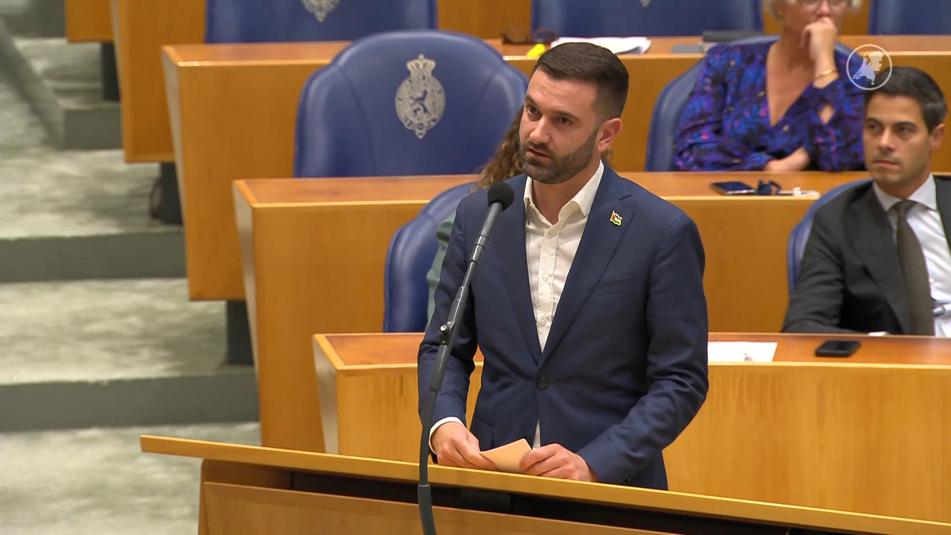 Geert Wilders loopt weg tijdens debat, Stephan van Baarle stomverbaasd