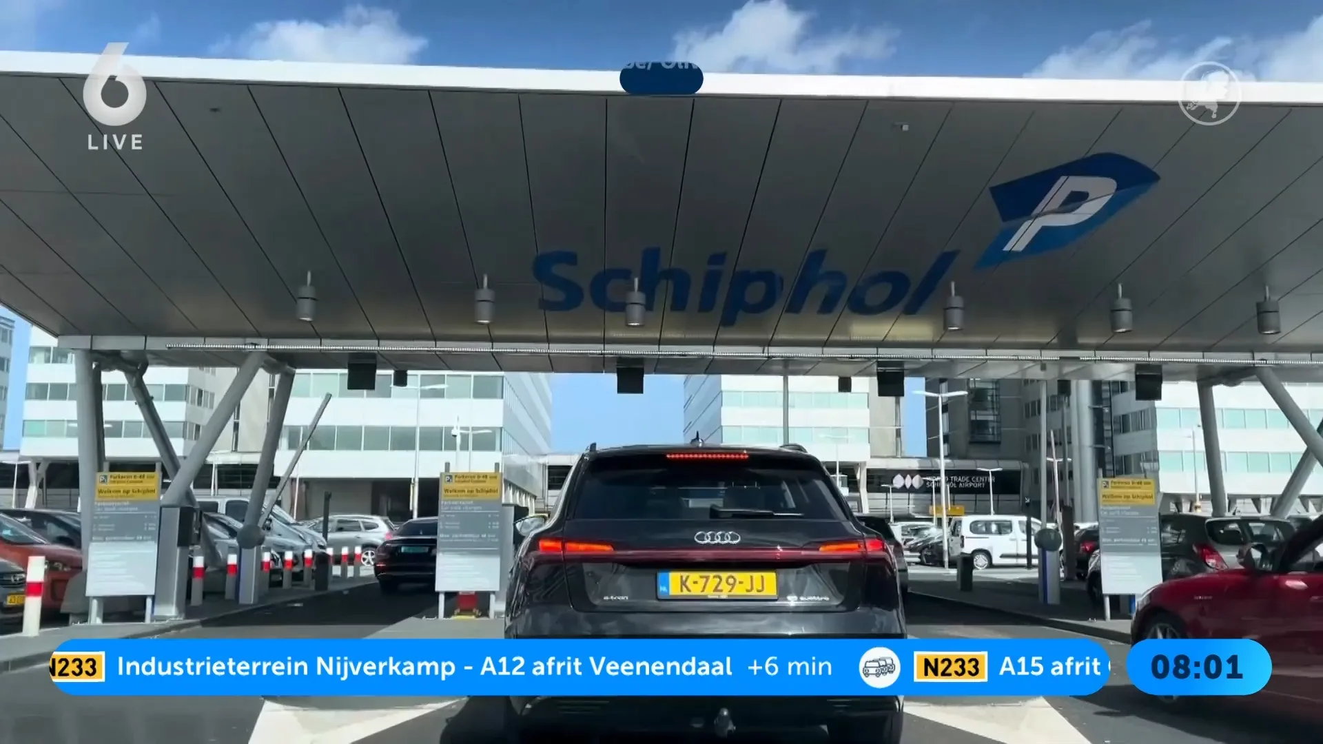 Parkeren bij het vliegveld weer duurder geworden