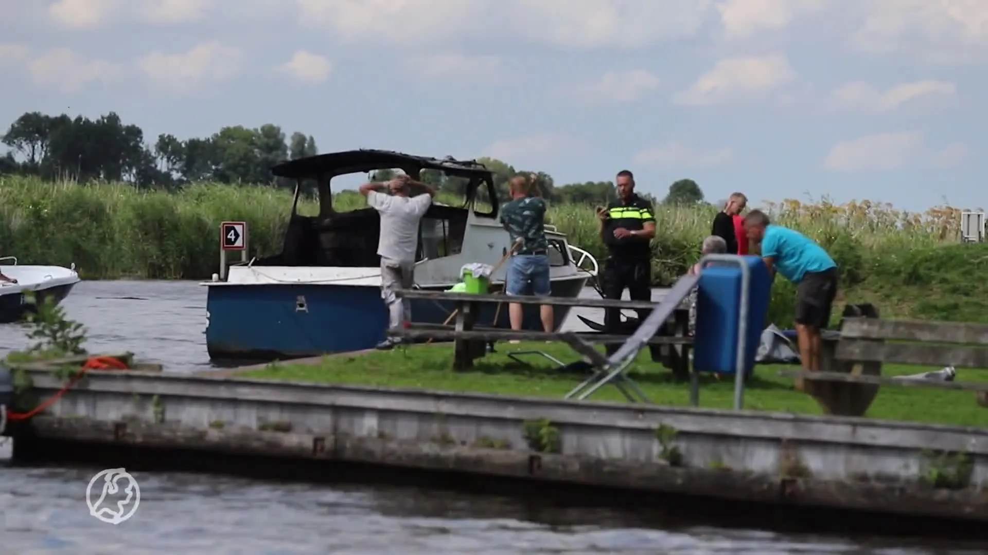 Kind in kritieke toestand na explosie plezierjacht Kropswolde