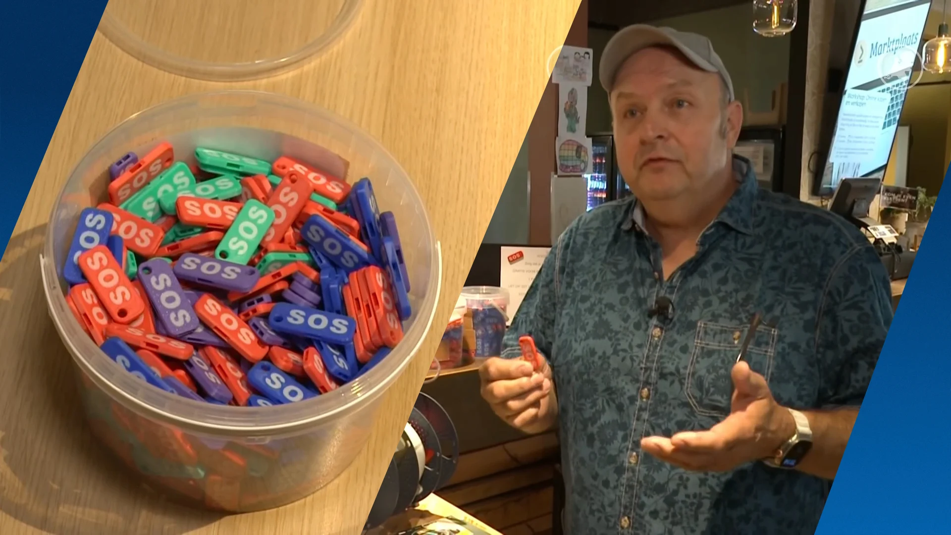 René maakt SOS-fluitjes voor veiligere straten: 'We kunnen de vraag niet bijbenen'