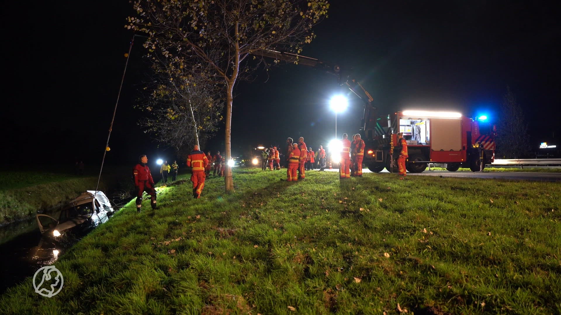 Zwaargewonde bij ongeval op N33 bij Veendam