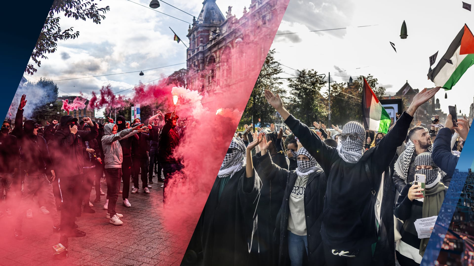 Onrust in Amsterdam in aanloop naar wedstrijd Ajax-Maccabi