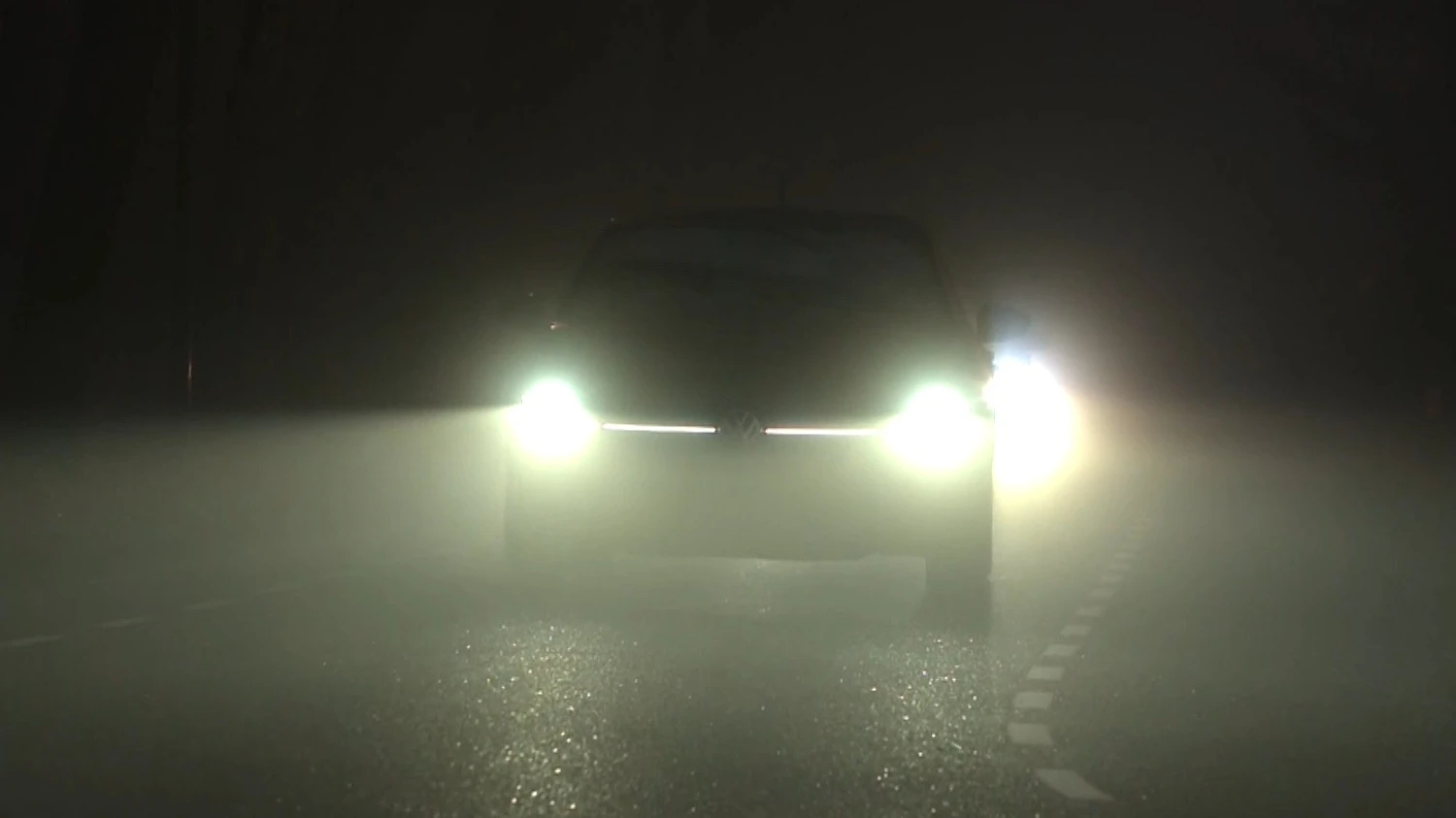 Code geel: extra dichte mist in delen Nederland