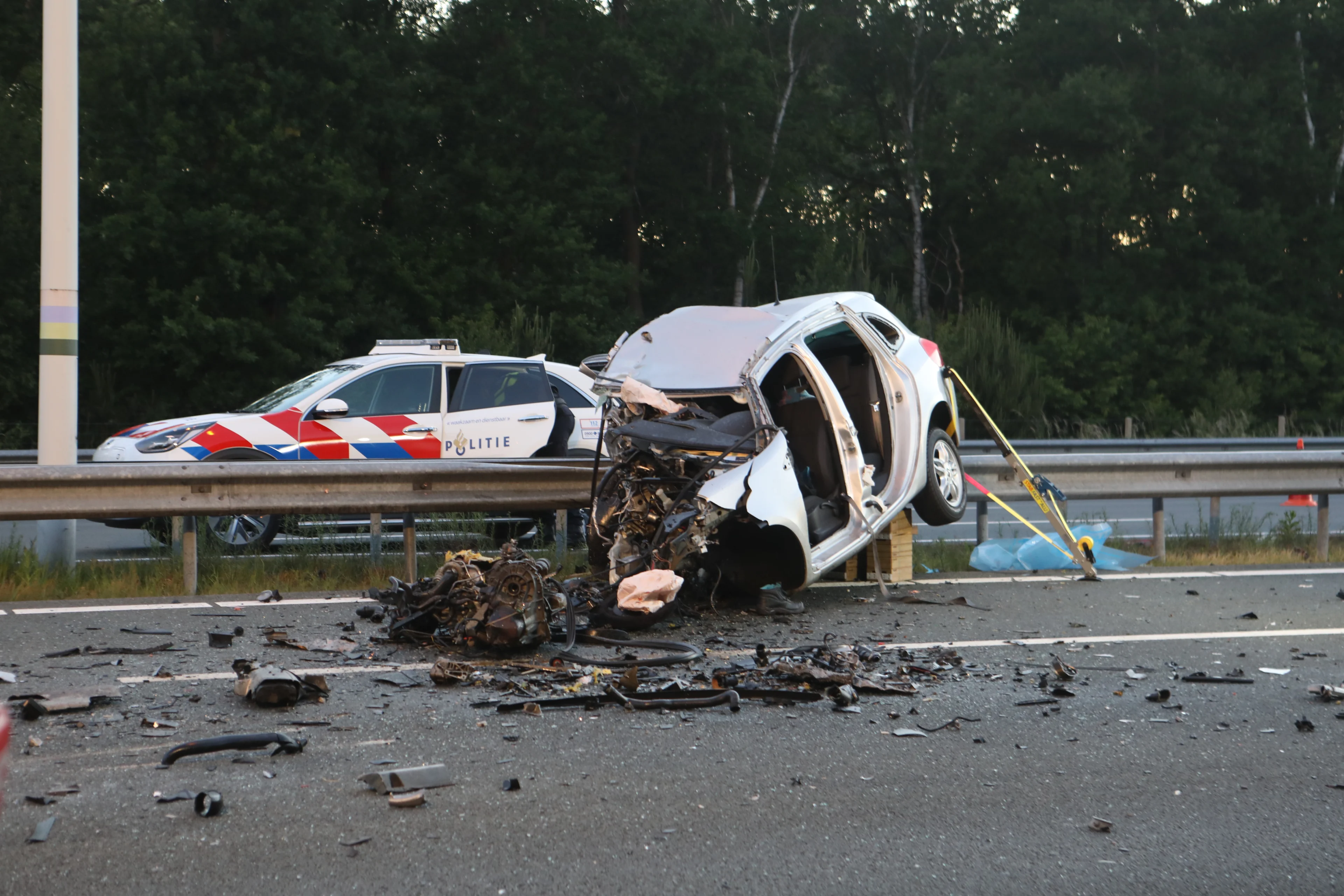 Spookrijder veroorzaakt dodelijk ongeluk op A12 bij Maarsbergen