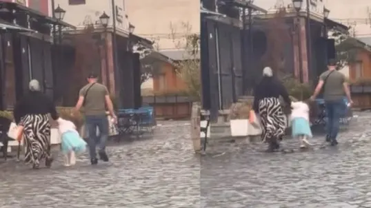 Nederlandse man die kind aan haren meesleurt aangeklaagd in Albanië