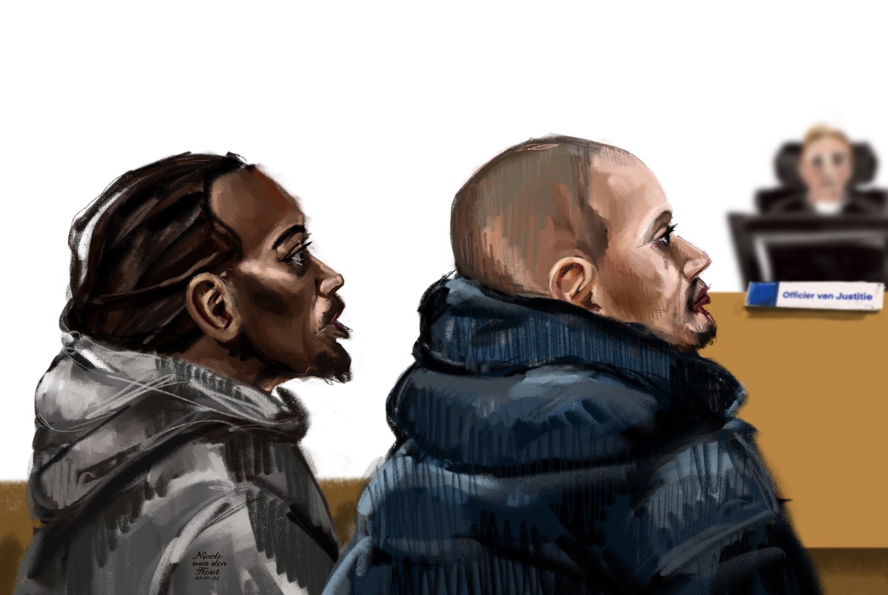 Verdachte in rechtbank is aangevallen door neef doodgeschoten Siki Martina