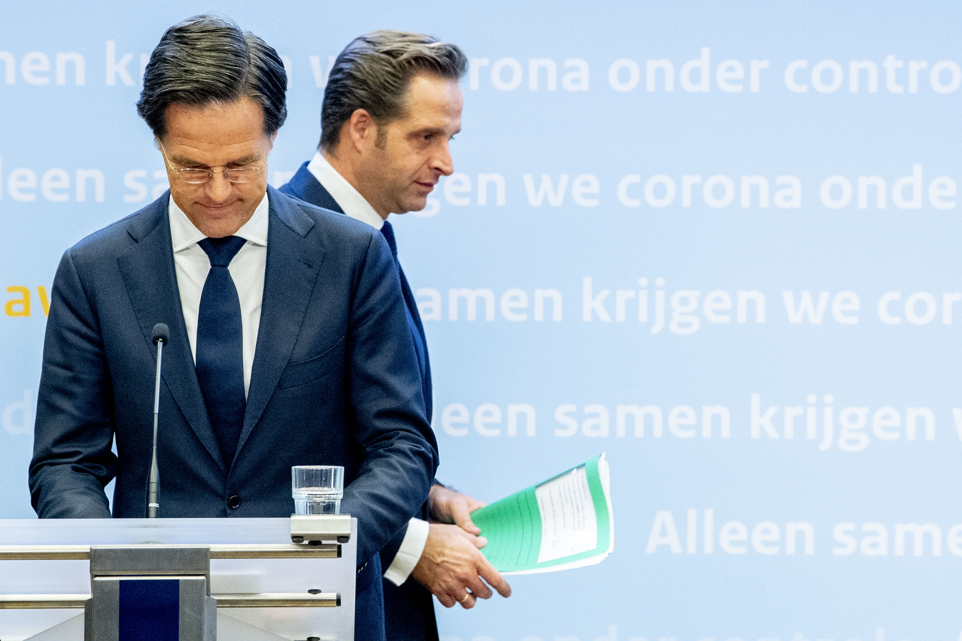Derde van de Nederlanders pessimistischer na persconferentie van dinsdag