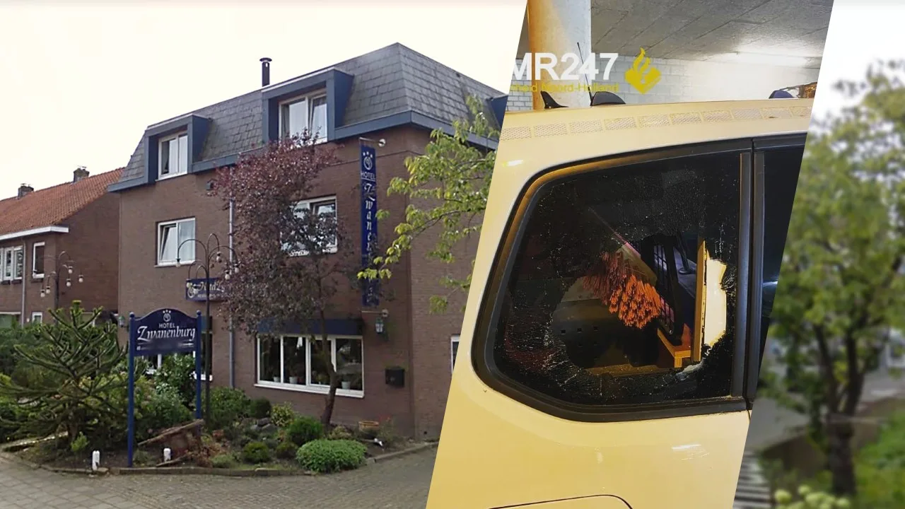 Jongeren dreigen agenten in Zwanenburg neer te steken met kapot glas