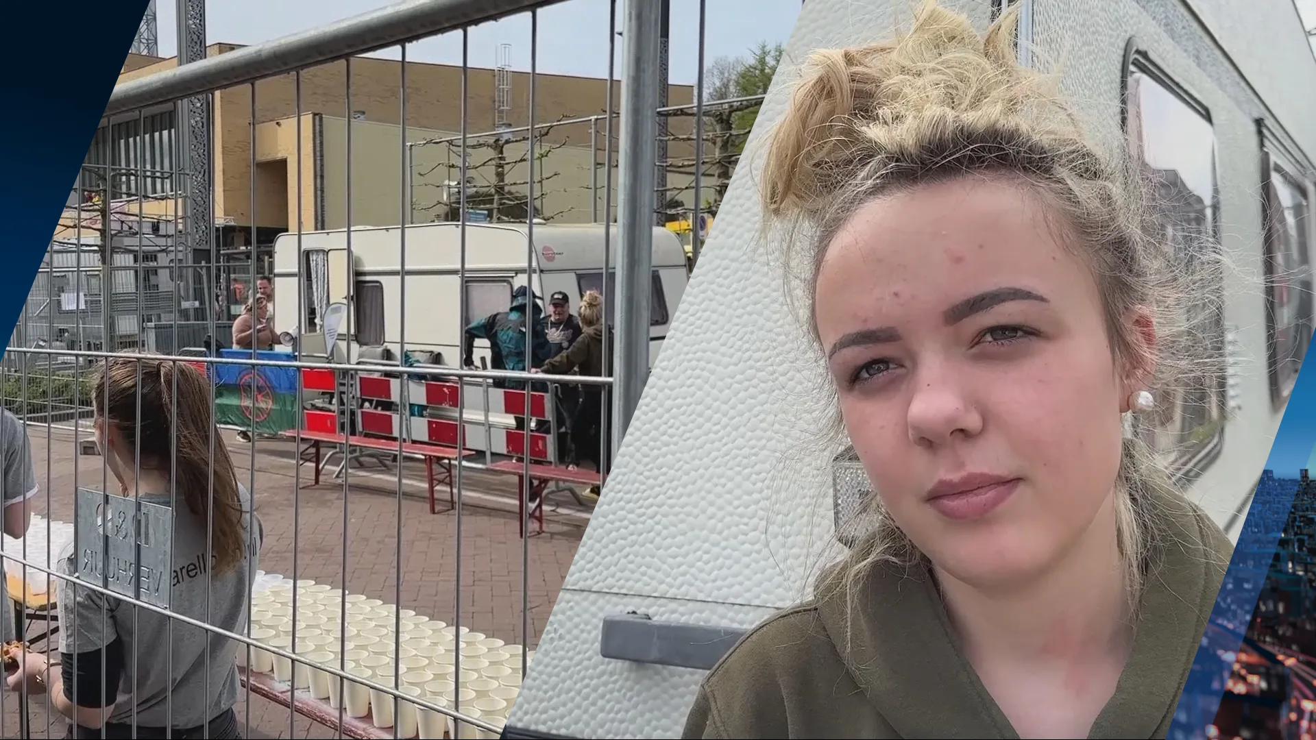 Woonwagenfamilie opgesloten door hekken bij hardloopevenement: 'Ik kon nergens naartoe!'