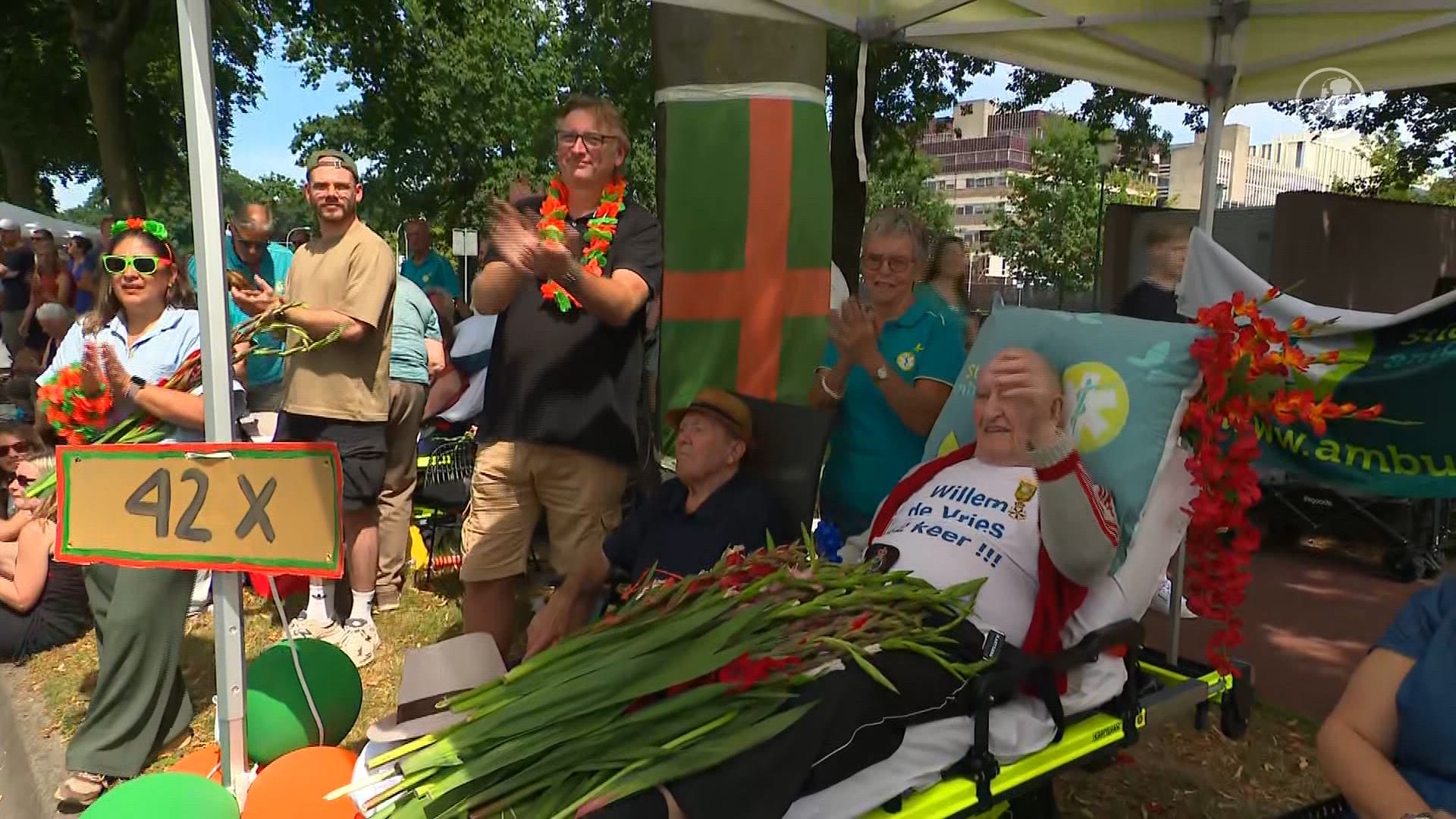 91-jarige Willem beleeft 4Daagse nog één keer van dichtbij dankzij vervulde wens