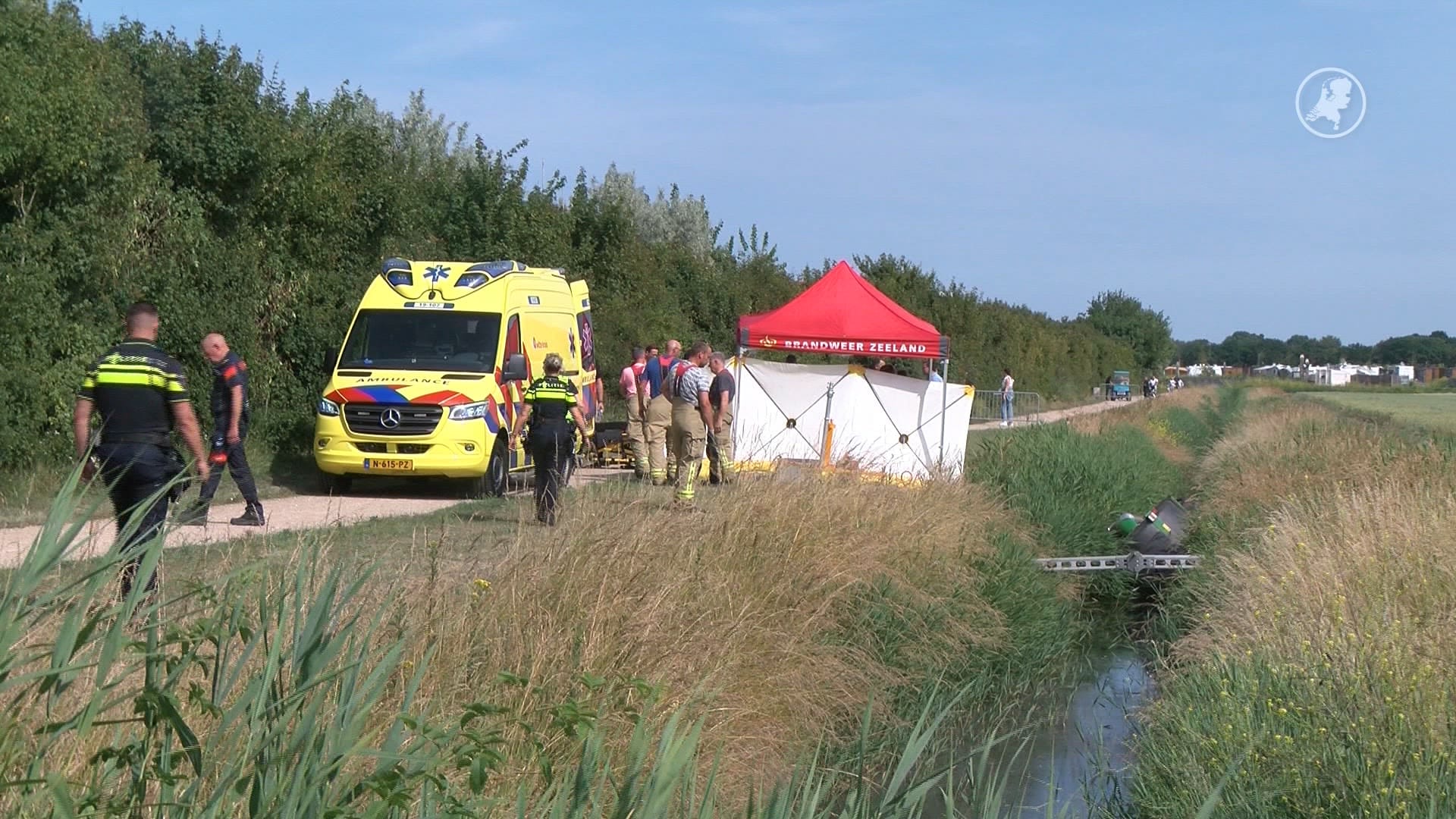 Bestuurder maaimachine omgekomen na ongeval in Noordwelle