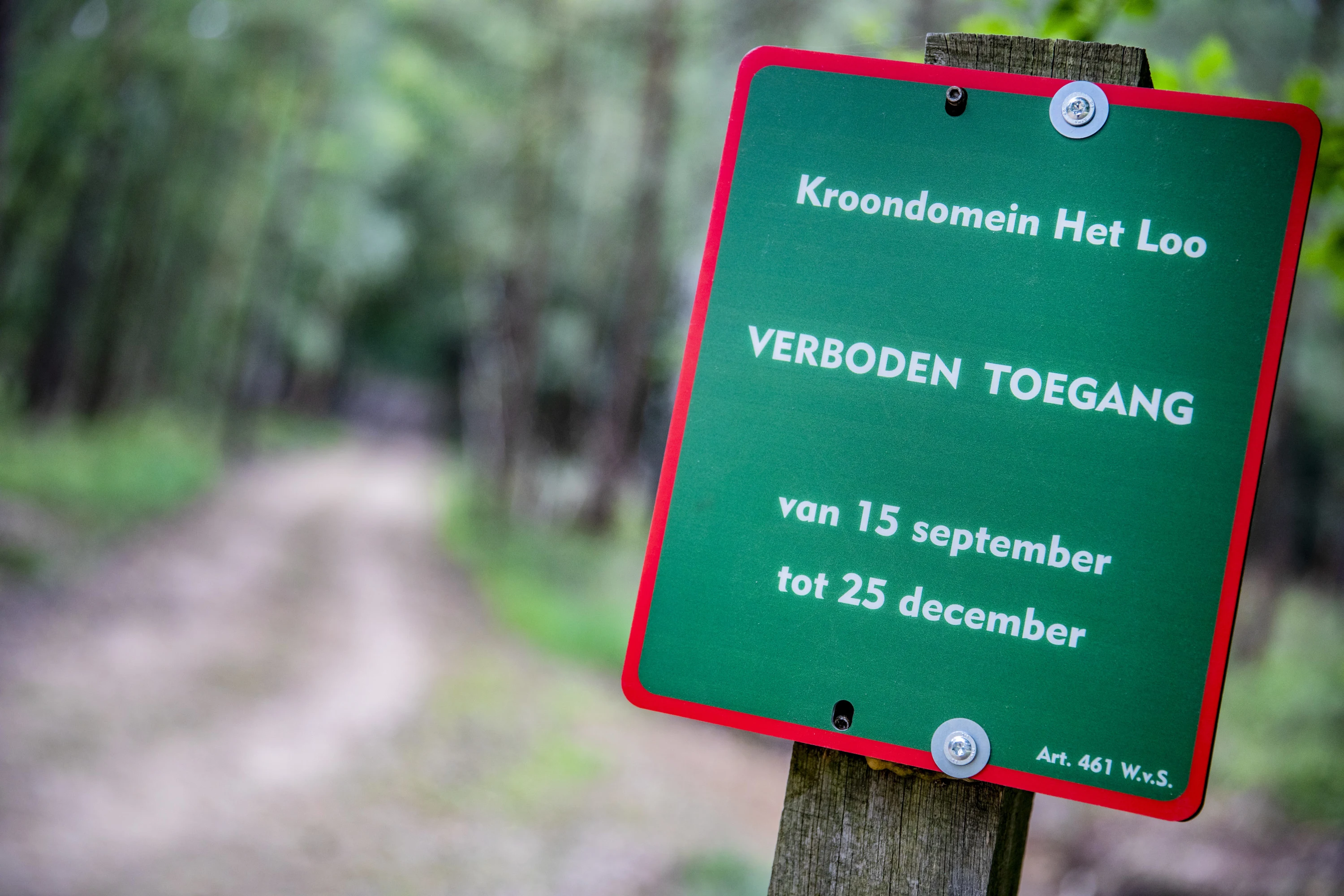 Koning vraagt subsidie aan voor onderhoud landgoed