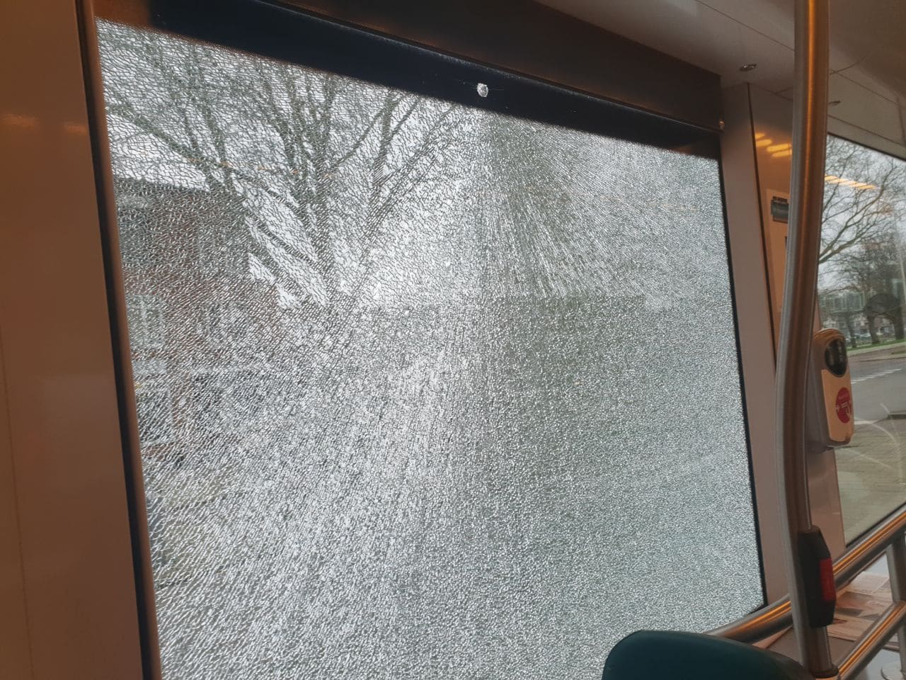 Mogelijk geschoten vanuit tram in Schiedam
