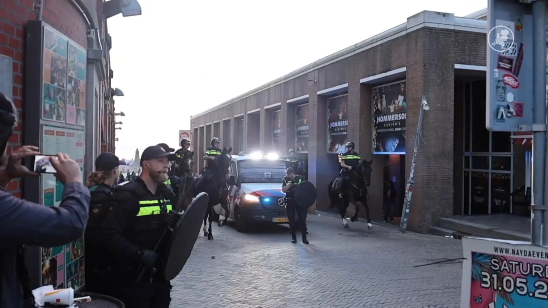 Vijf nieuwe aanhoudingen na jongerenrellen in Scheveningen