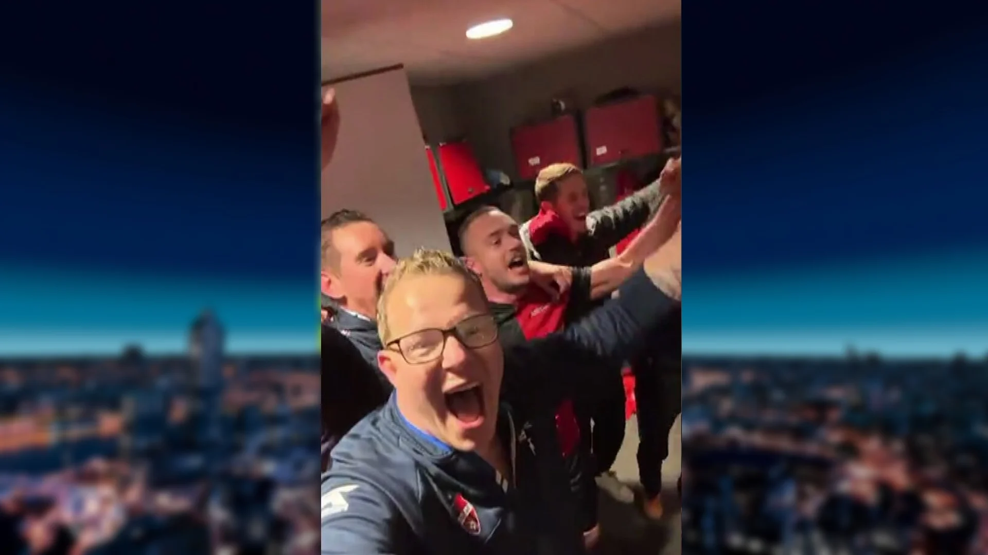 Amateurclub De Treffers viert feest na opnieuw verslaan profclub in bekertoernooi