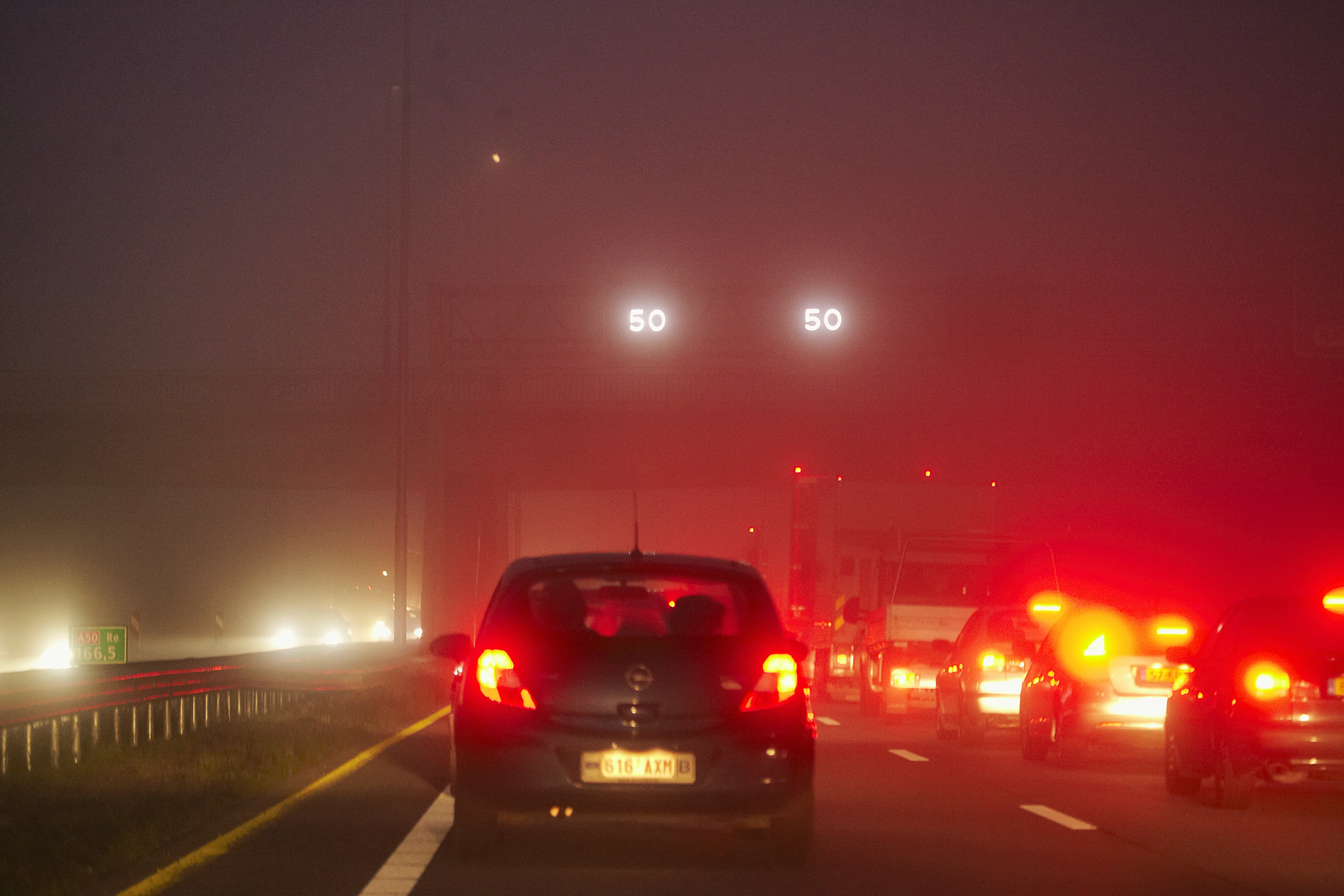 Pas op als je vanavond nog de weg op gaat: het wordt mistig