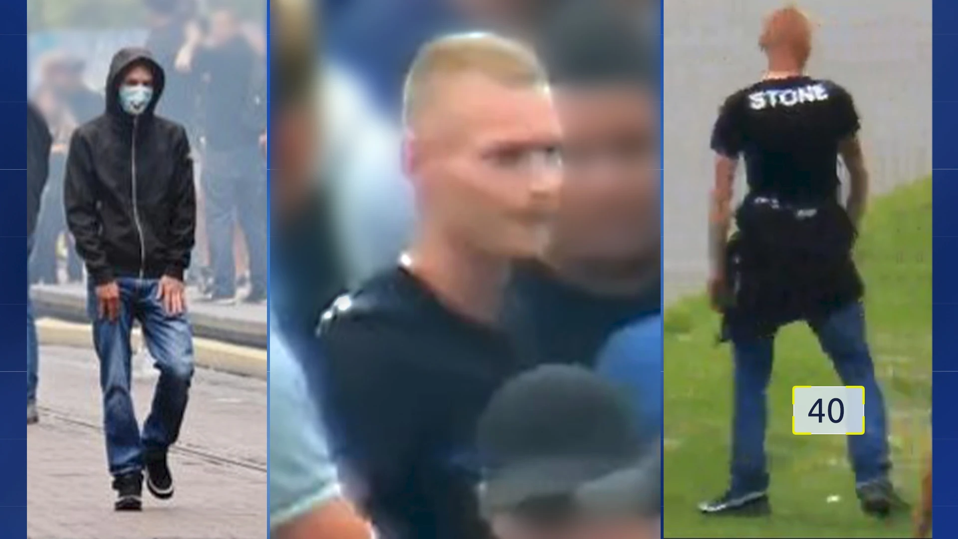 Politie deelt foto's van verdachte relschoppers Malieveld