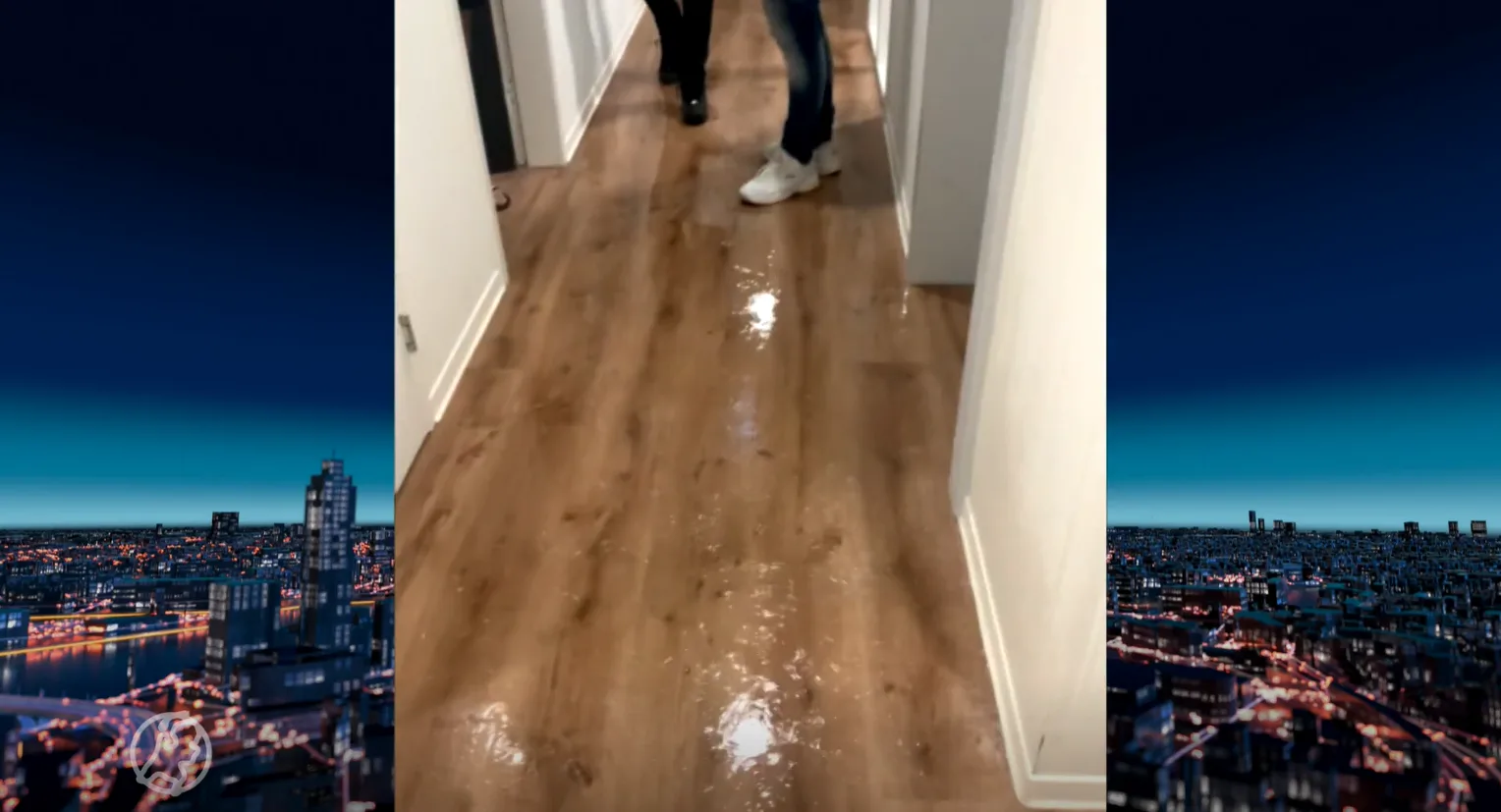 Bewoners wooncomplex Waddinxveen na enorme lekkage: 'Het leek wel een zwembad in mijn woning'