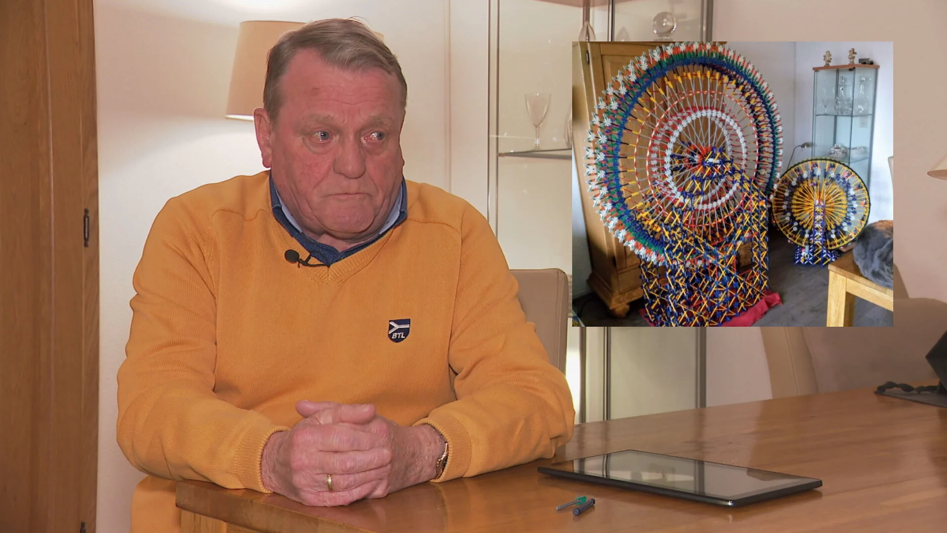 Anton (78) uit Breda baalt van diefstal van zijn K'NEX-reuzenrad: 'Hoe is het mogelijk?'