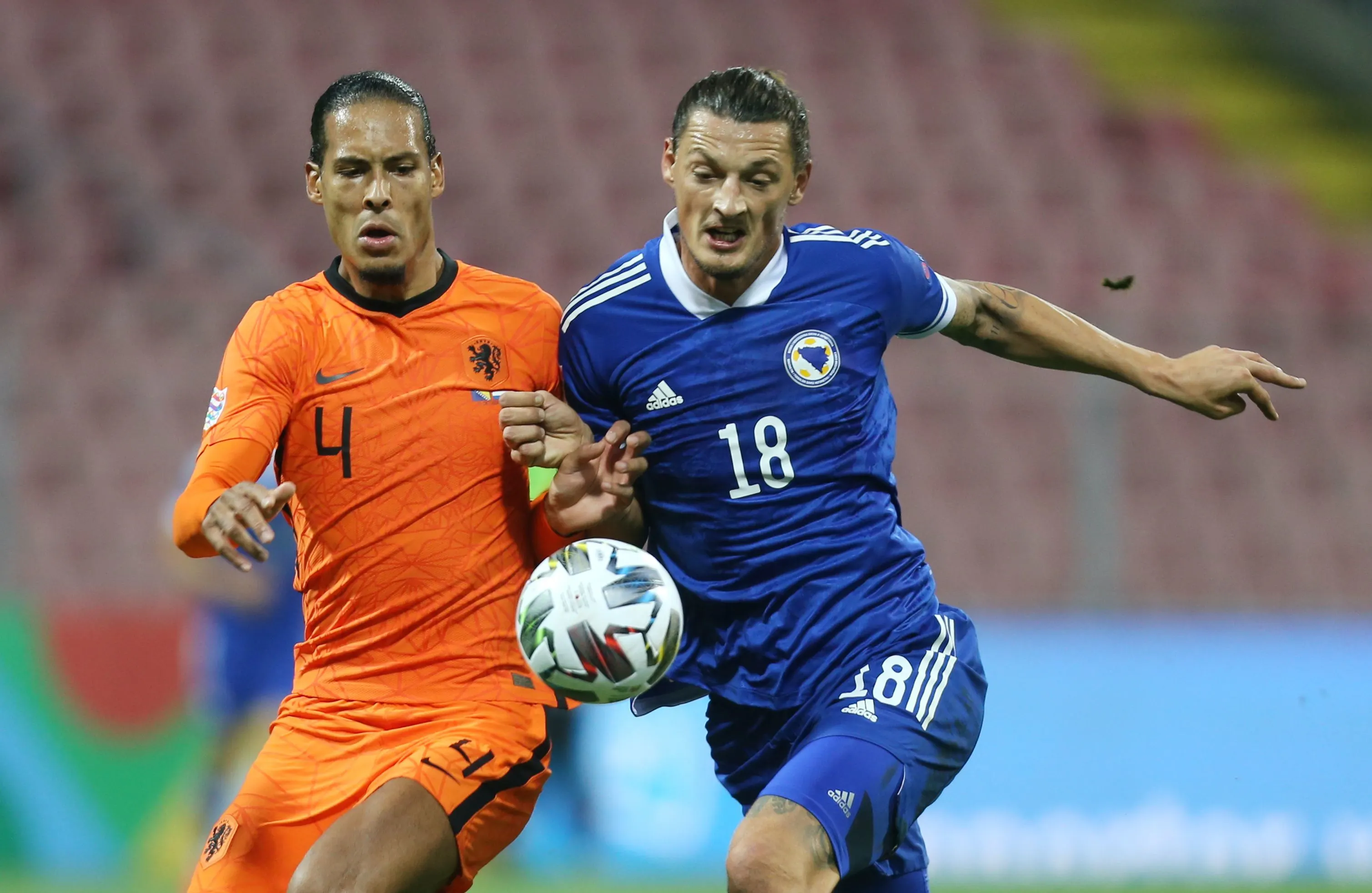 Oranje blijft in Nations League steken op gelijkspel tegen Bosnië