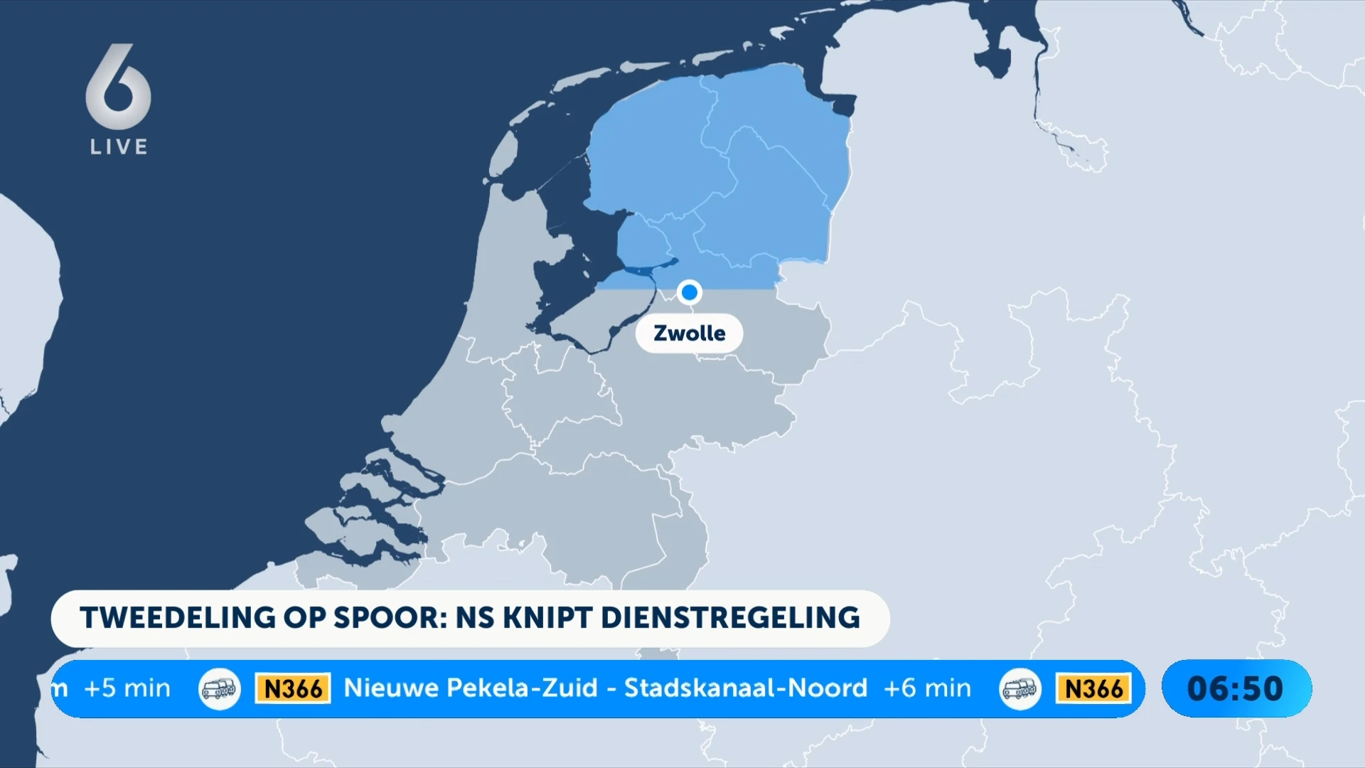 Treinen in noorden rijden weer, NS 'knipt' dienstregeling
