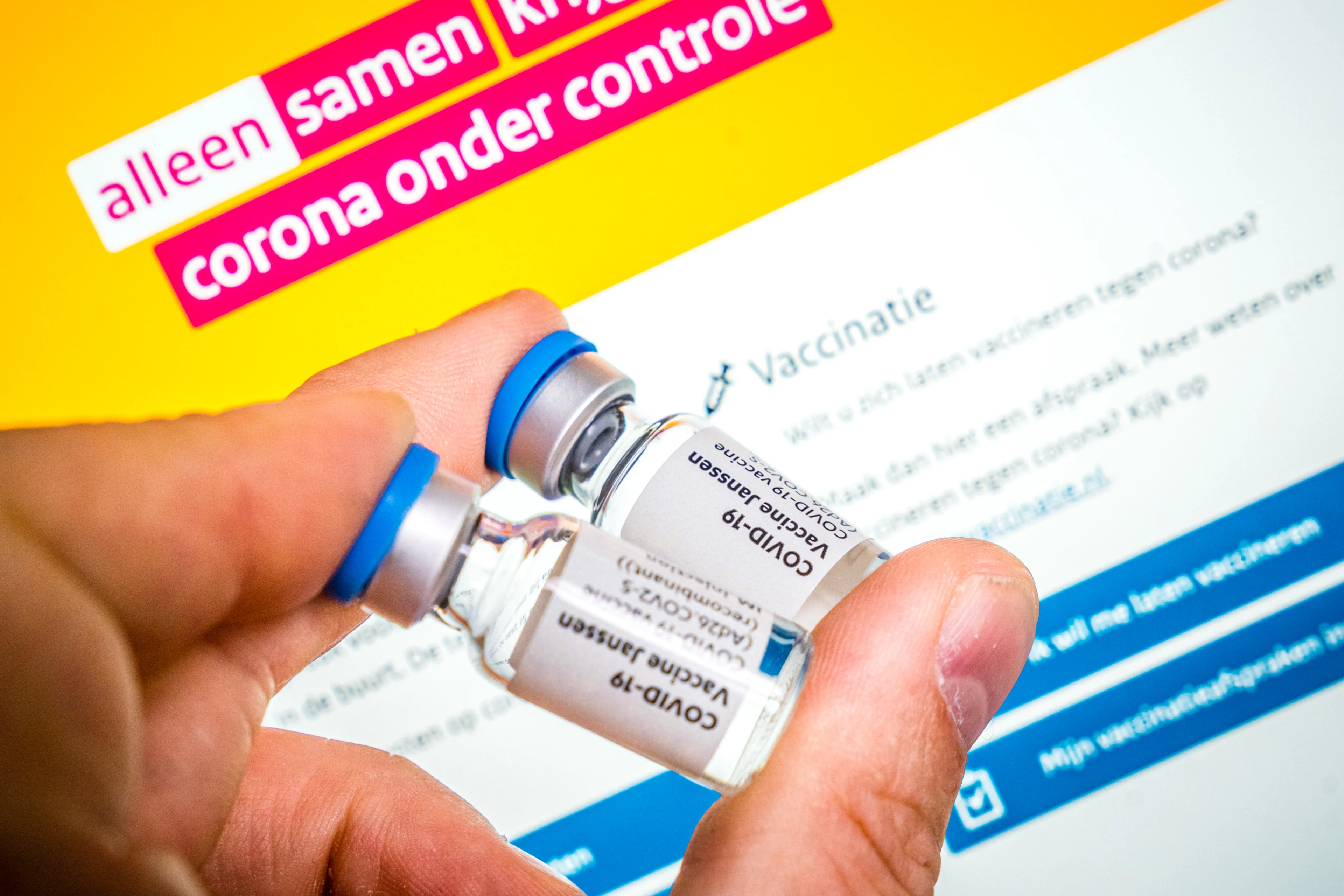 175.000 extra Janssen-vaccins beschikbaar voor keuzelijn