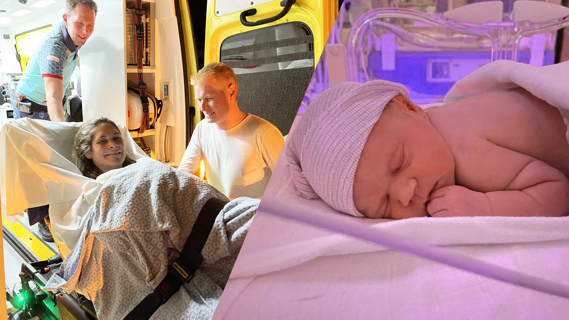 Baby Miley heeft haast en wordt op bijzondere plek geboren: 'Nog nooit zoiets unieks meegemaakt'