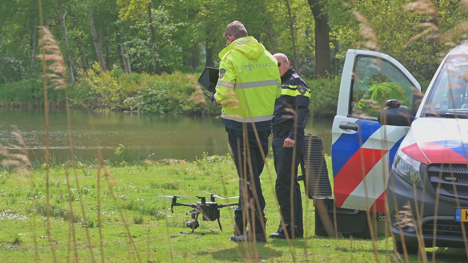 Zoektocht beëindigd in meertje in Wernhout na vondst dode baby