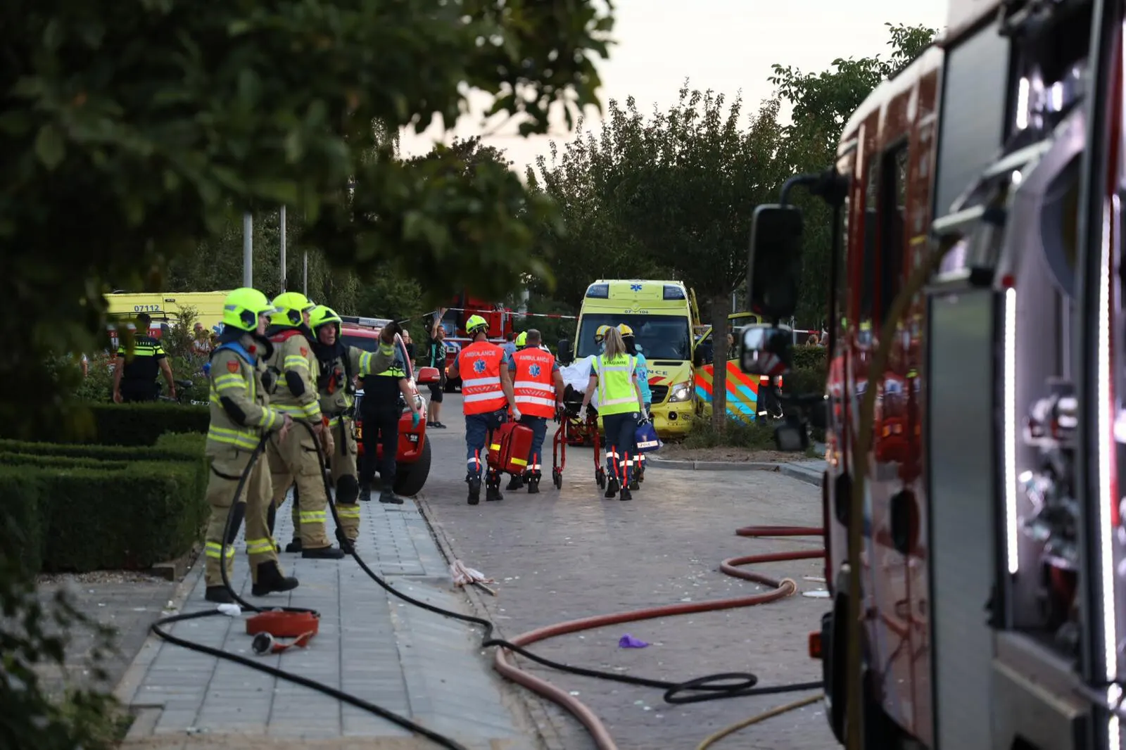 Vrouw gewond na brand bij woning in Arnhem