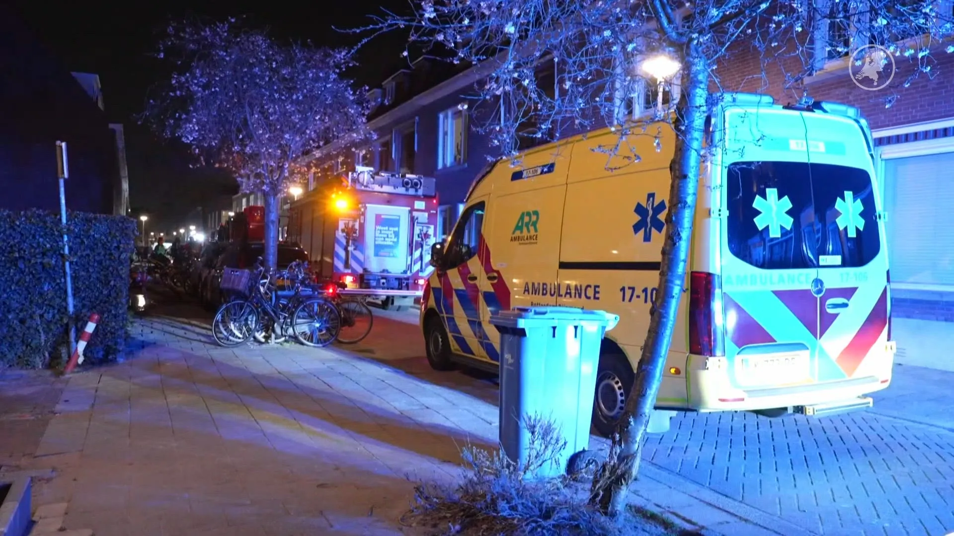 Dode gevonden na woningbrand in Rotterdam