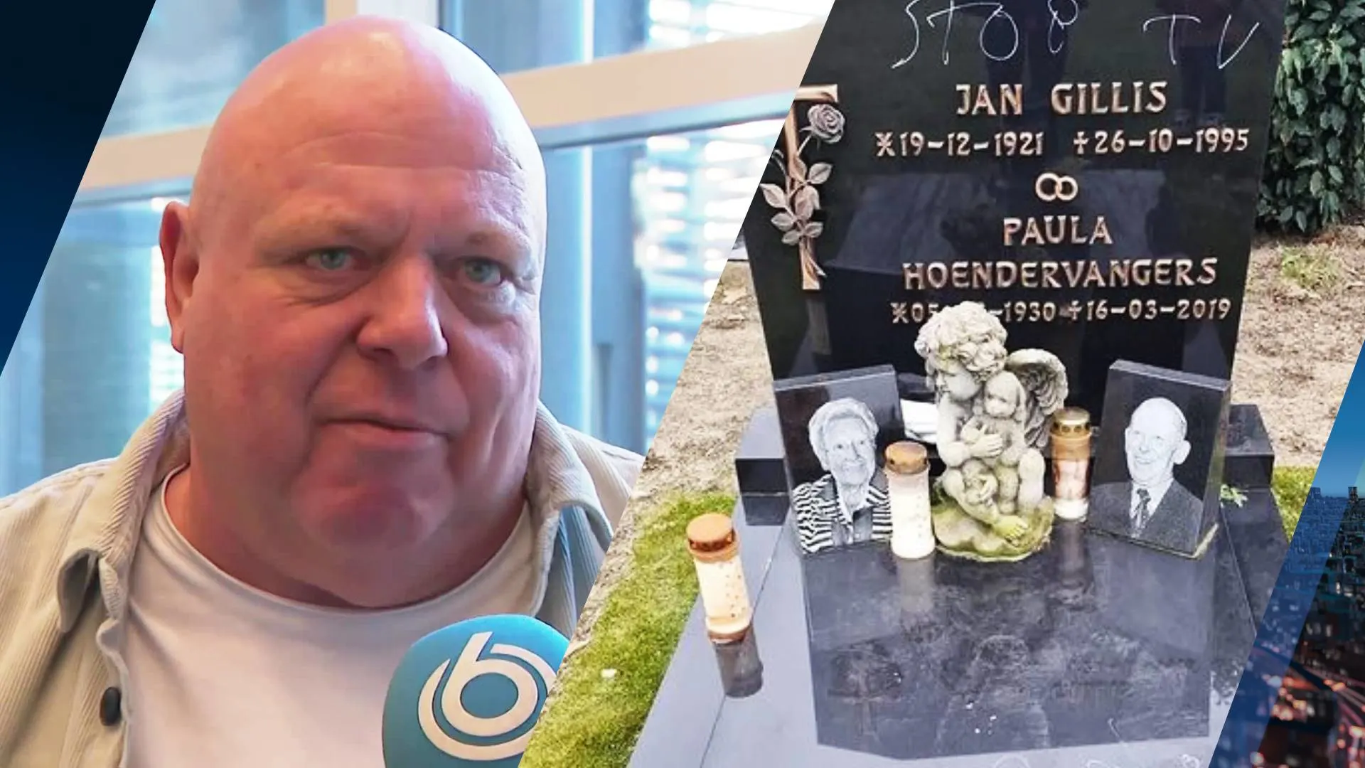 Familiegraf Peter Gillis vernield, spullen gestolen: 'Wat doet dit pijn'