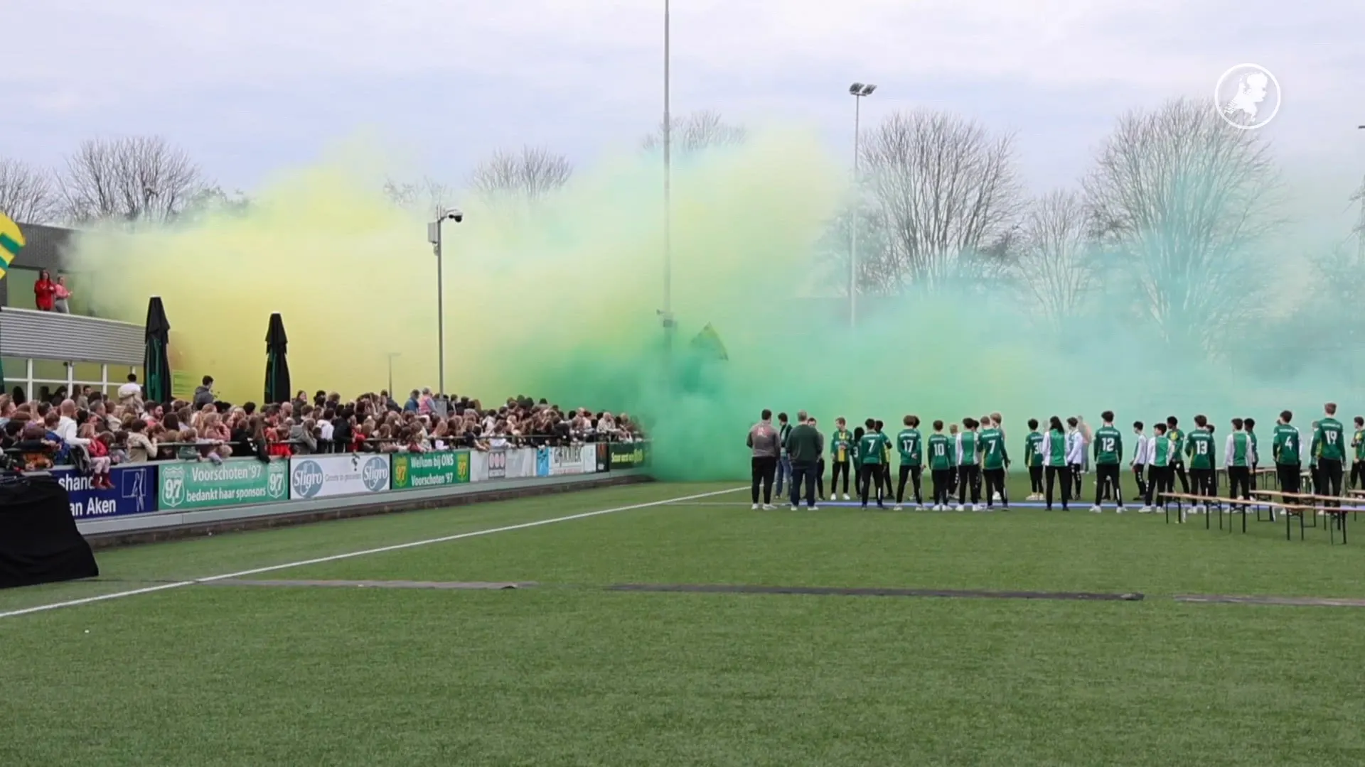 Groots afscheid voor overleden Raphaël (13) bij Voorschoten '97