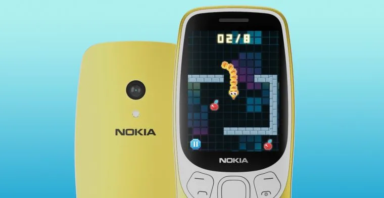 De Nokia 3210 is terug, in een nieuw jasje