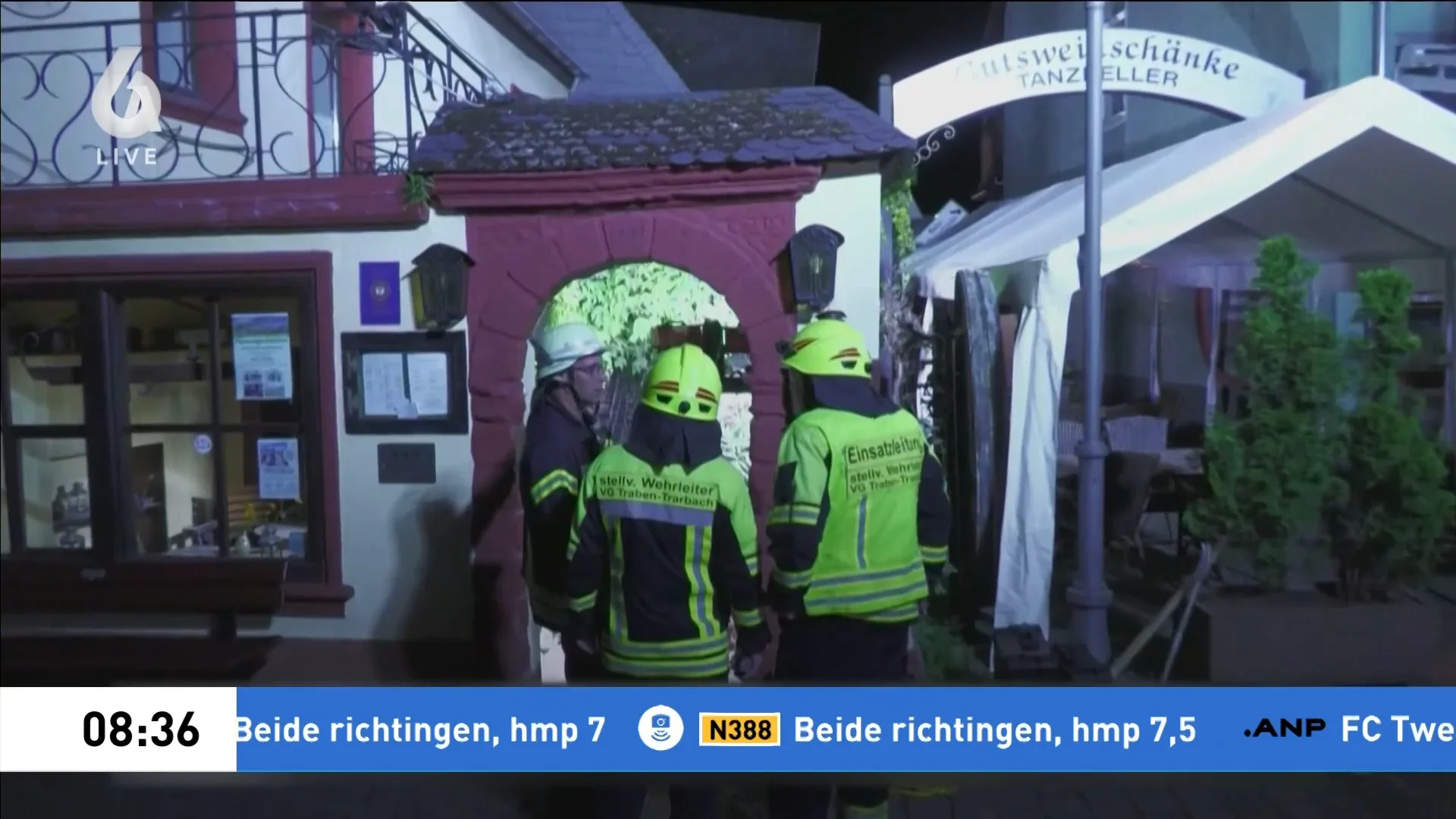 'Drie Urkers onder puin ingestort hotel in Duitsland'