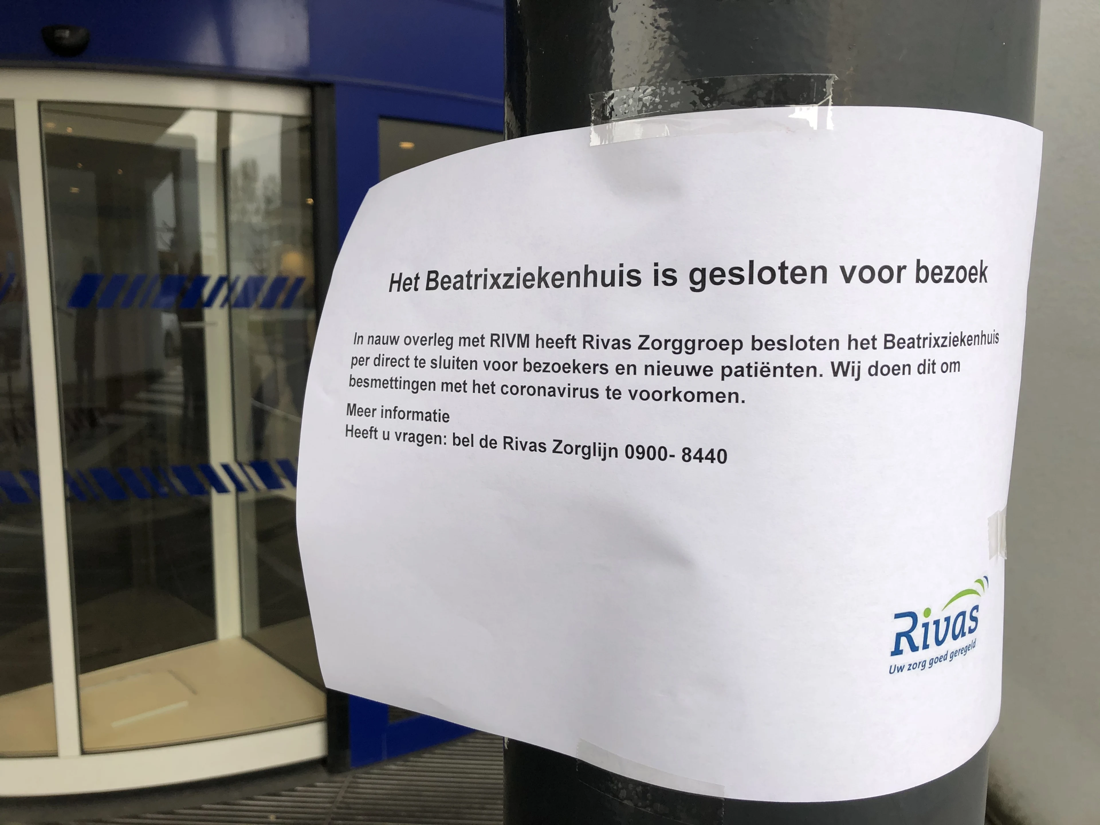 Ouders mogen op bezoek bij zieke kinderen ondanks bezoekersstop ziekenhuis Gorinchem