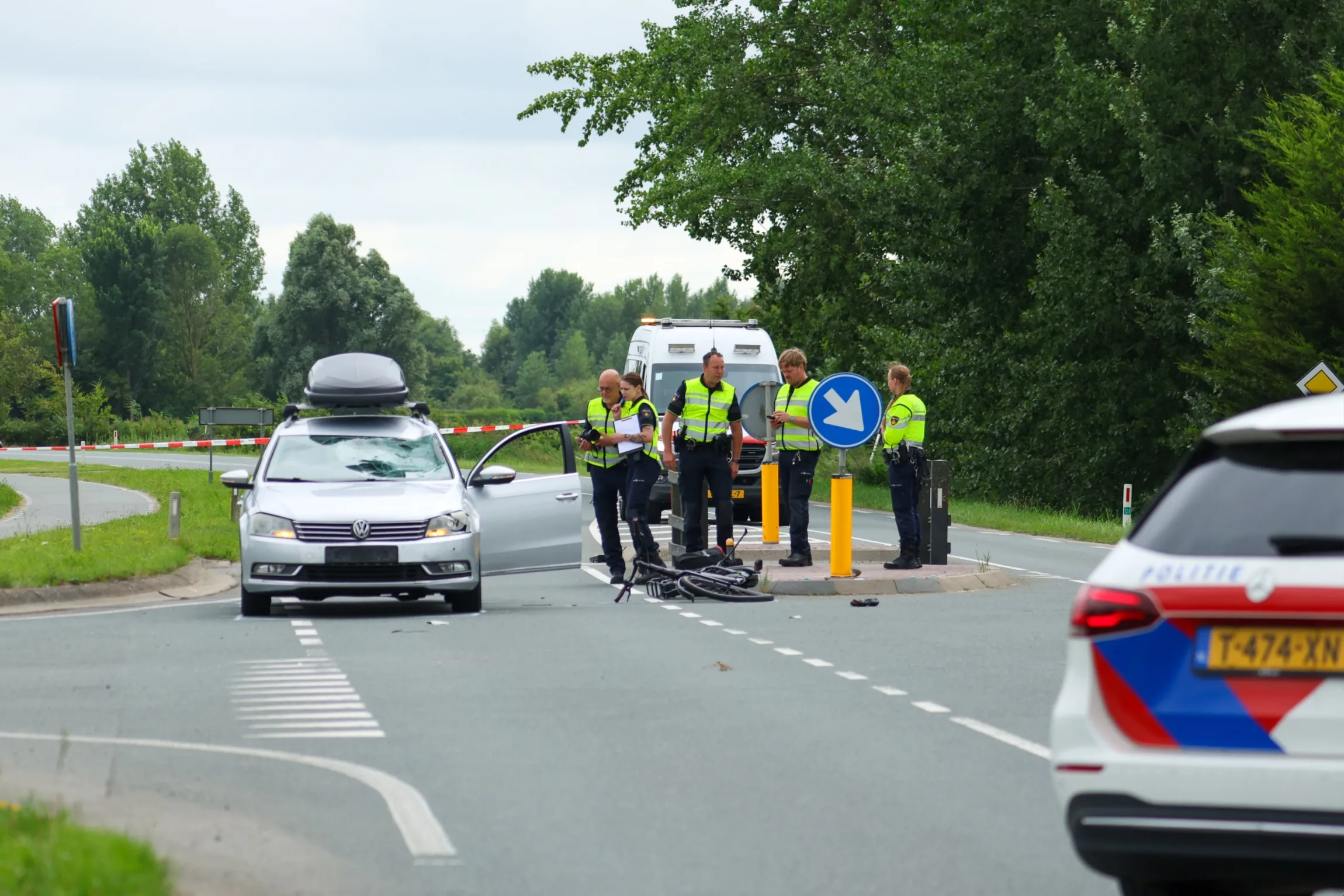 Fietsster komt om bij ongeval Marrum